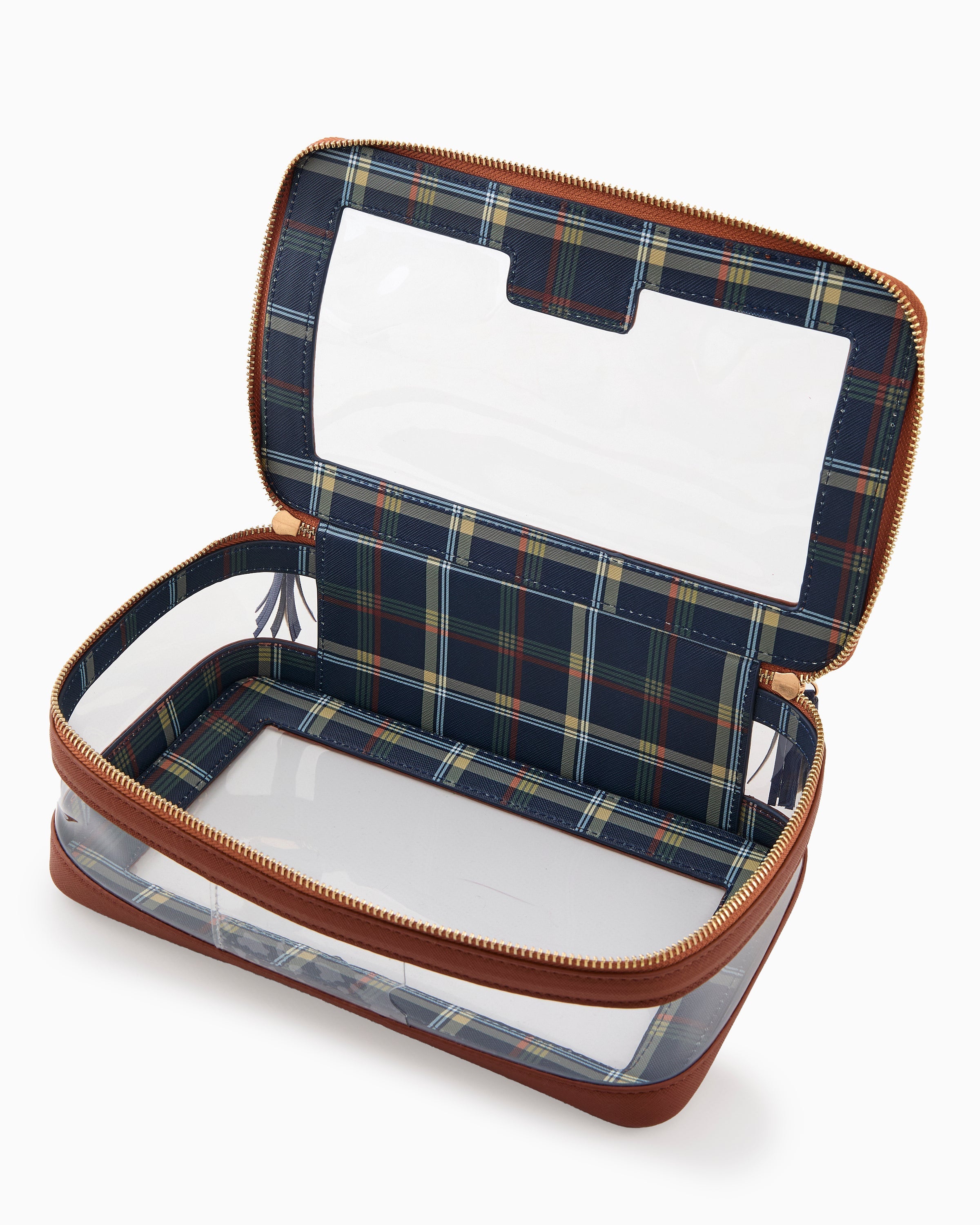 Oh My Mahjong Giftware Oh My Mahjong Cognac Tile Storage Bag