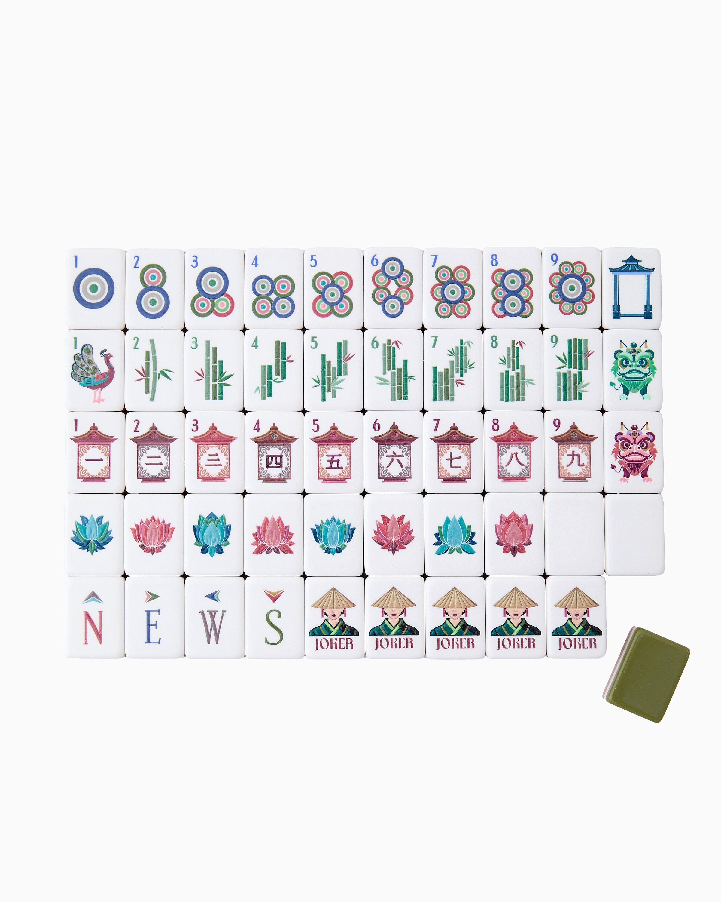 Oh My Mahjong Giftware Oh My Mahjong Drake Mahjong Tiles