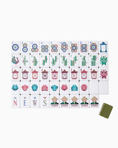 Oh My Mahjong Giftware Oh My Mahjong Drake Mahjong Tiles