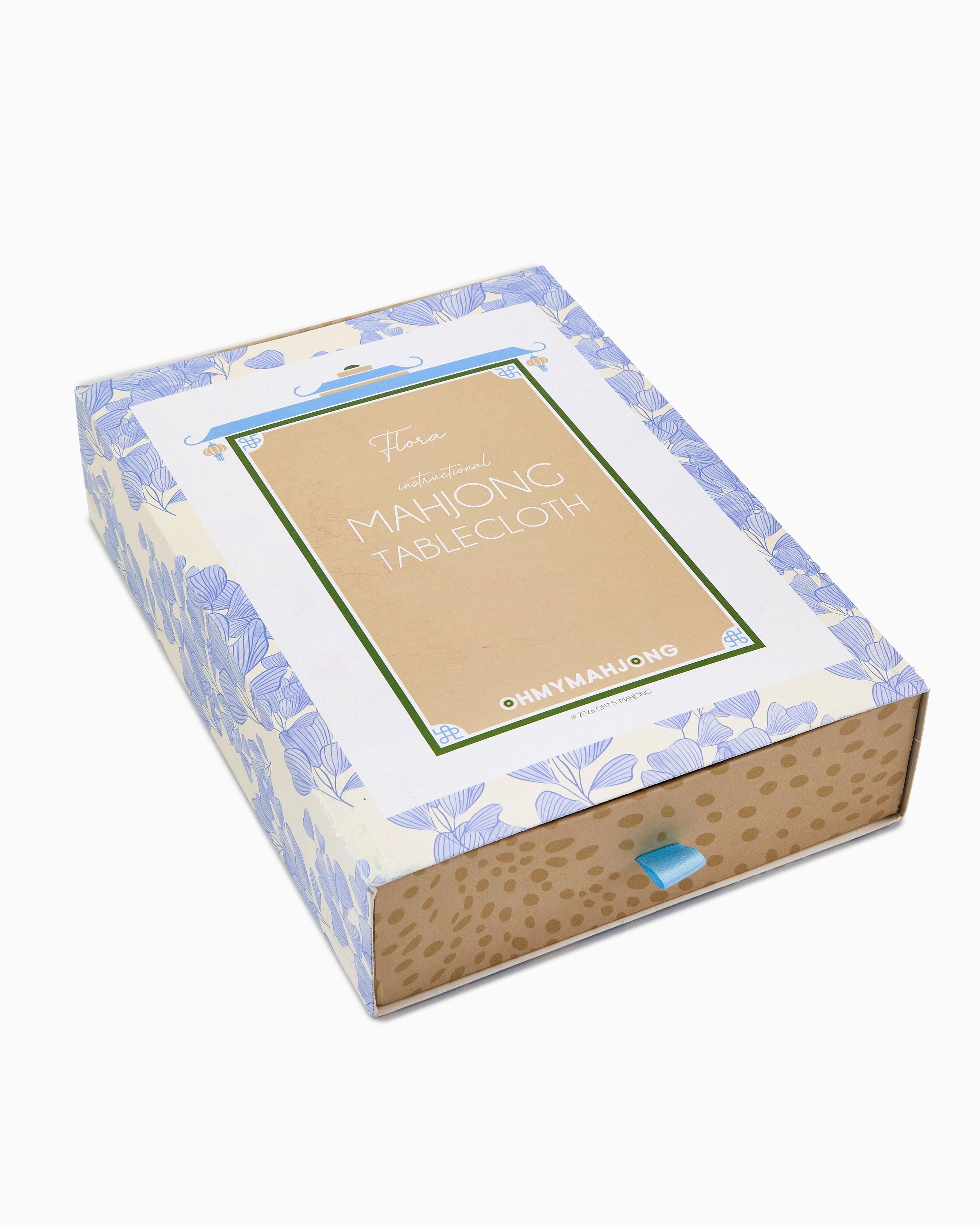 Oh My Mahjong Giftware Oh My Mahjong Flora Tablecloth