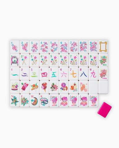 Oh My Mahjong Giftware Oh My Mahjong Glitterville Mahjong Tiles