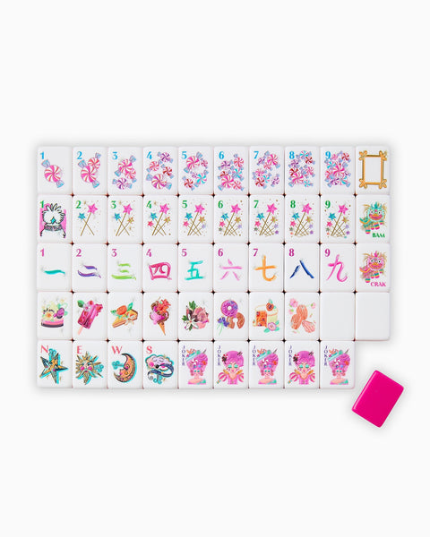 Oh My Mahjong Giftware Oh My Mahjong Glitterville Mahjong Tiles