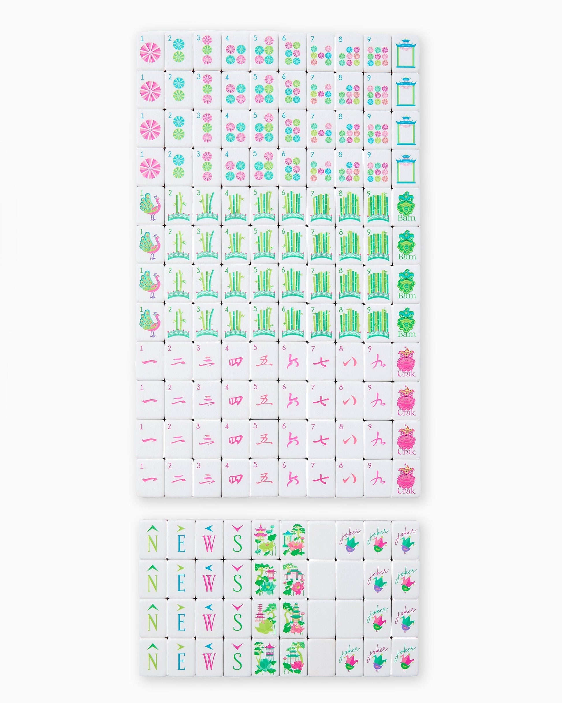 Oh My Mahjong Giftware Oh My Mahjong Glow Wild Starter Kit