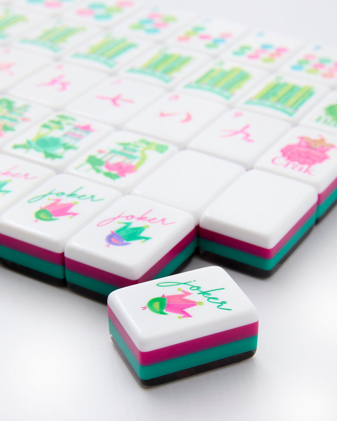 Oh My Mahjong Giftware Oh My Mahjong Glow Wild Tiles