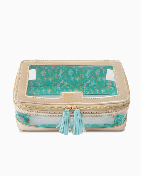 Oh My Mahjong Giftware Oh My Mahjong Gold Tile Storage Bag