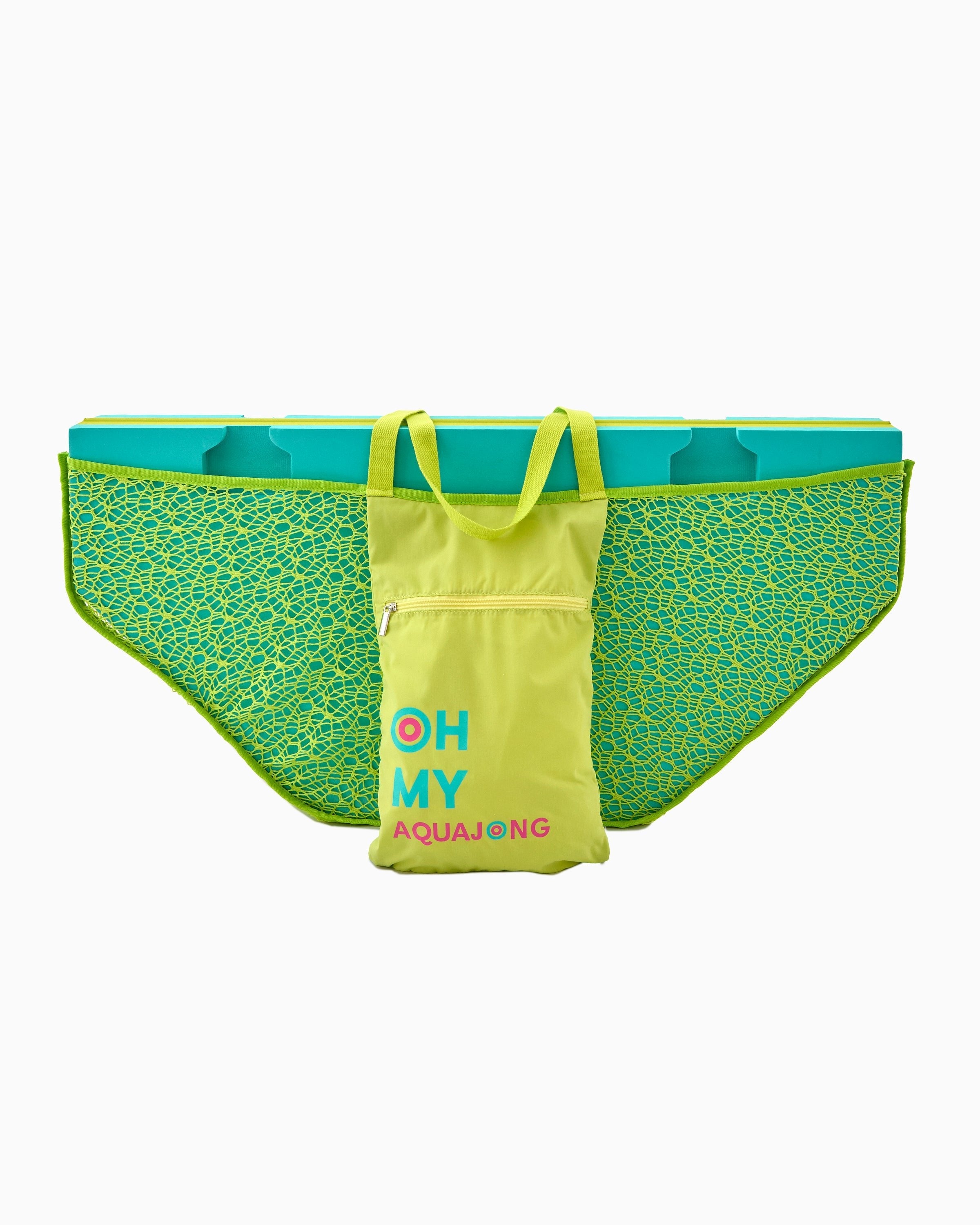 Oh My Mahjong Giftware Oh My Mahjong Green Aqua Jong Pool Mat