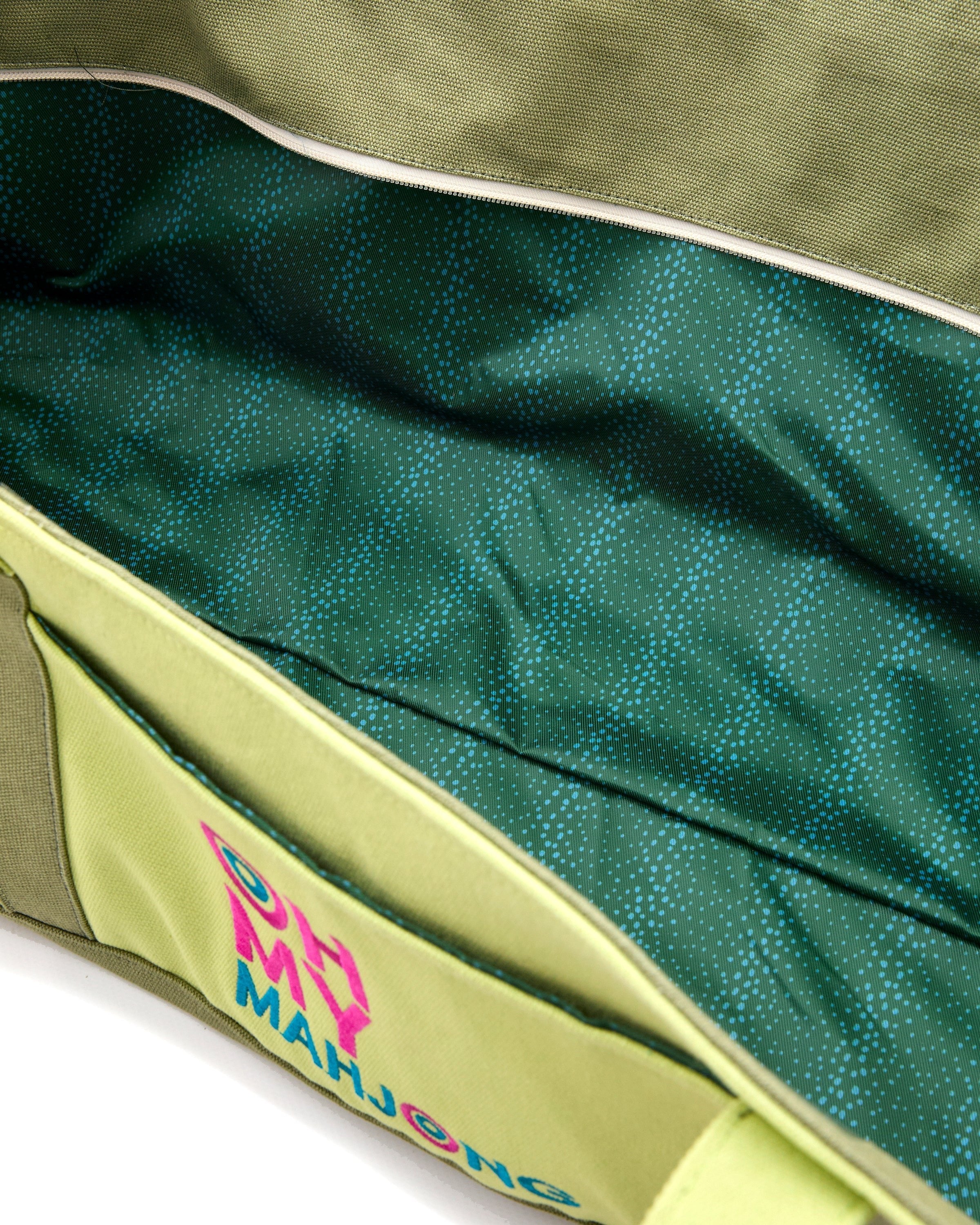 Oh My Mahjong Giftware Oh My Mahjong Green Mat Storage Bag