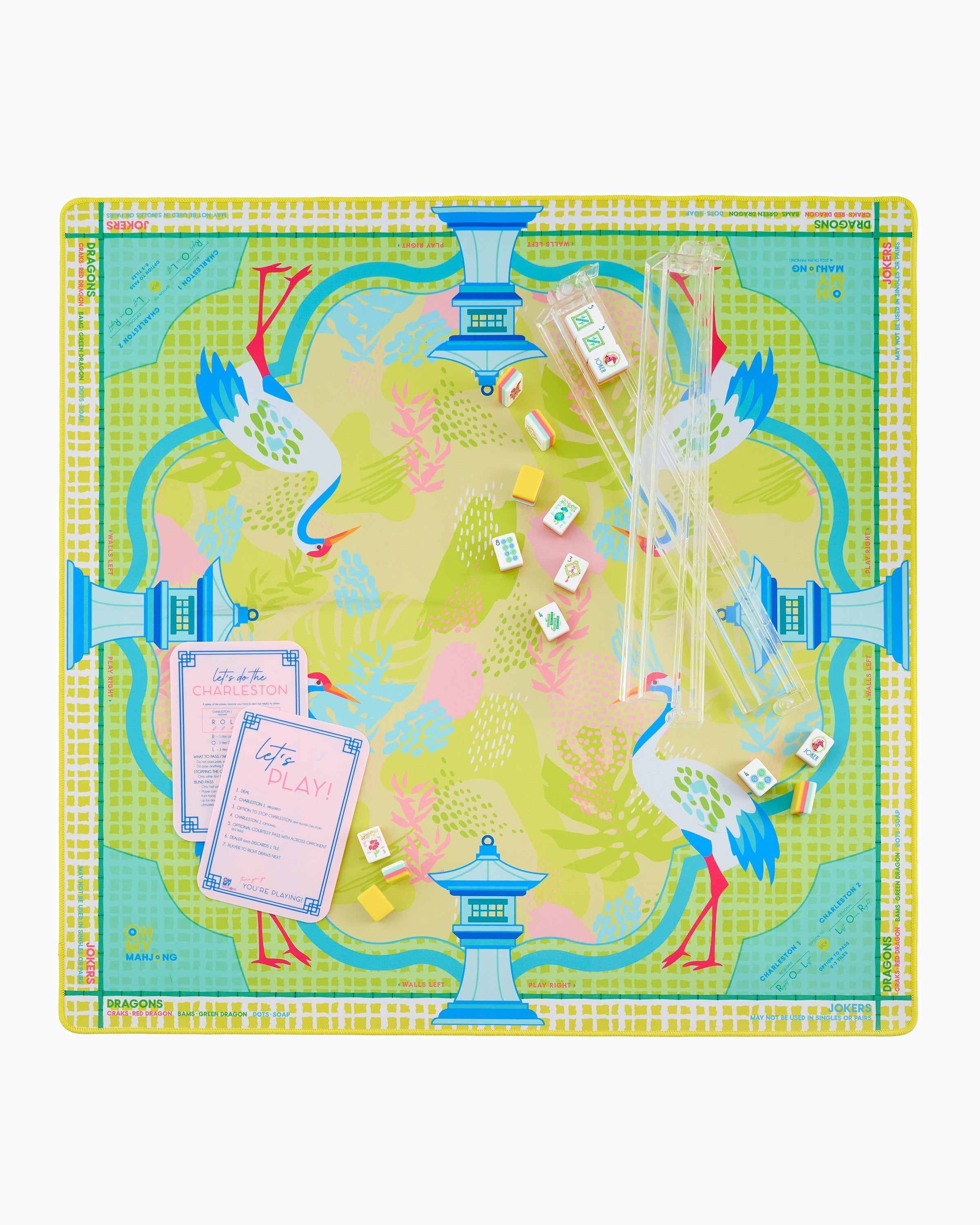 Oh My Mahjong Giftware Oh My Mahjong Hampton Mat in Tube