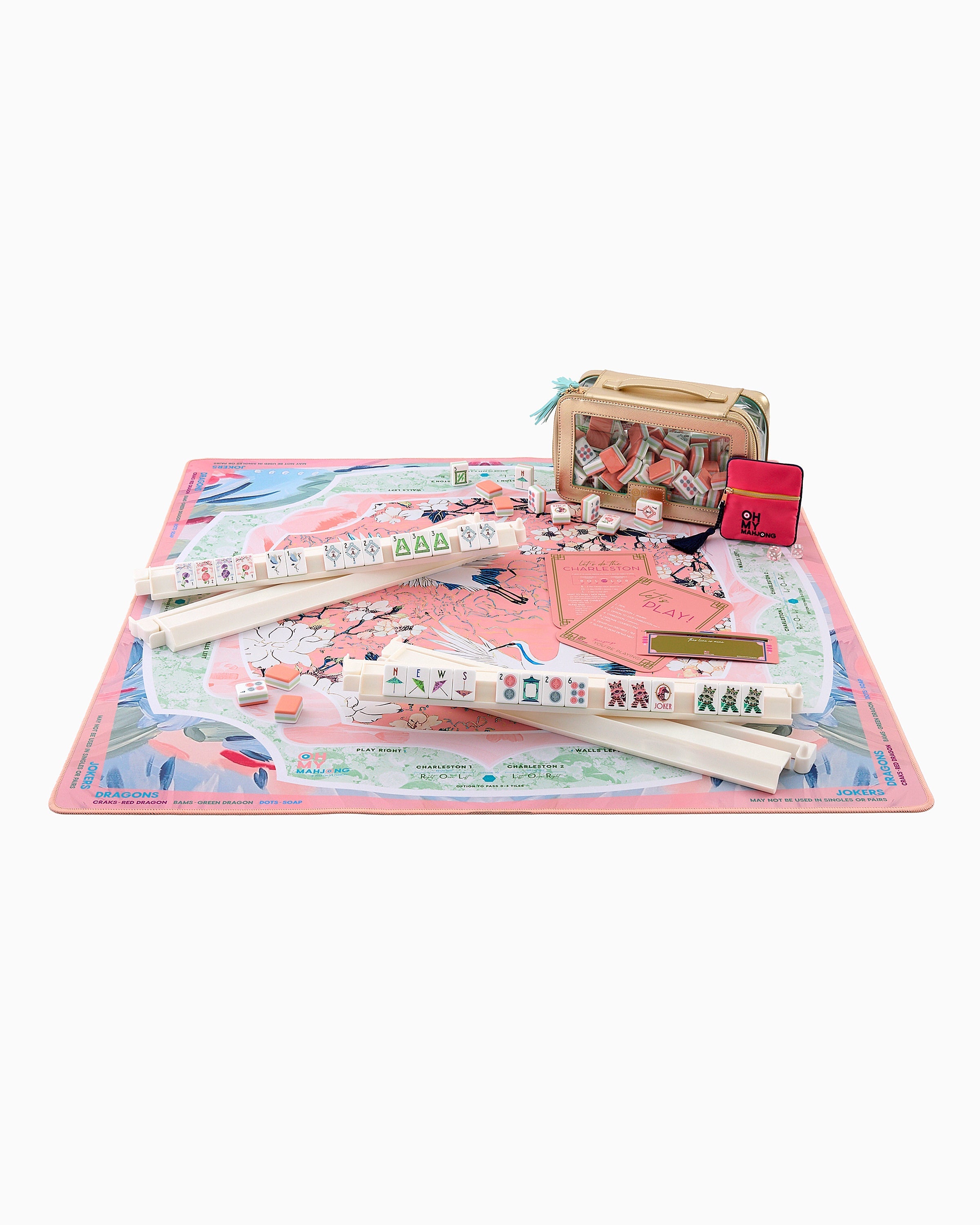 Oh My Mahjong Giftware Oh My Mahjong Heron Mat in Tube