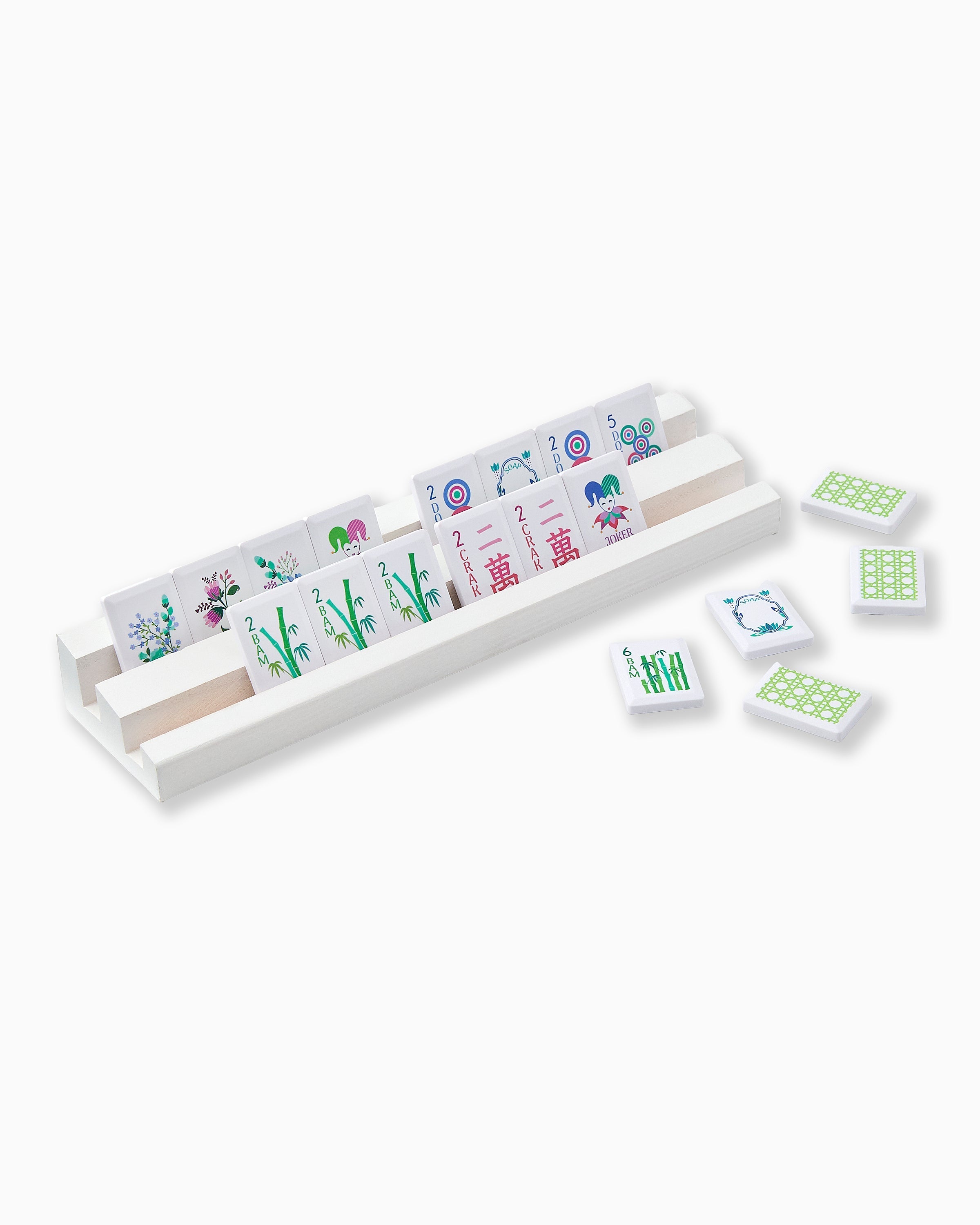 Oh My Mahjong Giftware Oh My Mahjong Jardin Debutant Tile Set