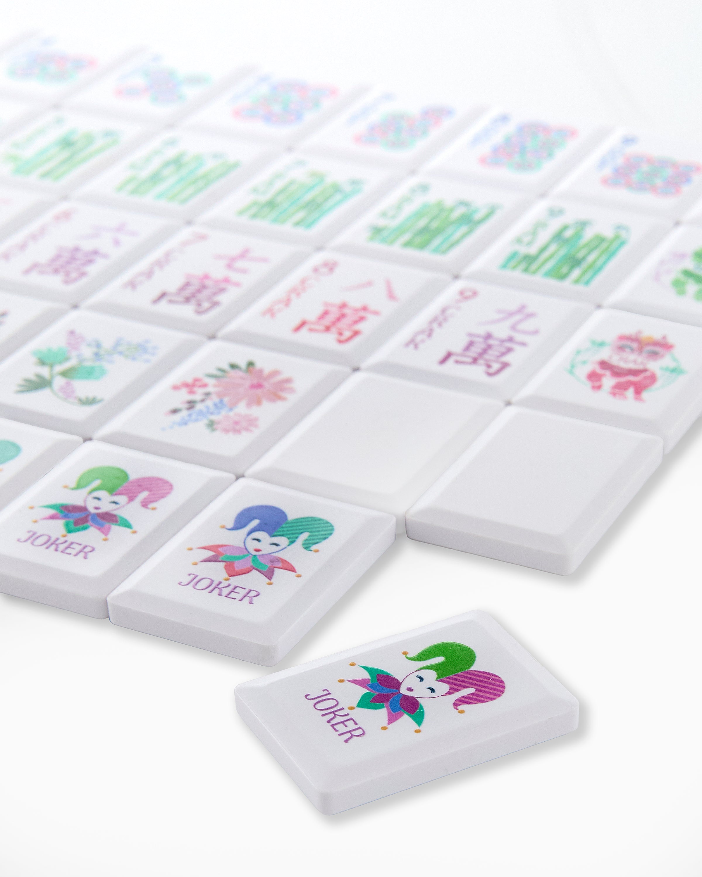 Oh My Mahjong Giftware Oh My Mahjong Jardin Debutant Tile Set