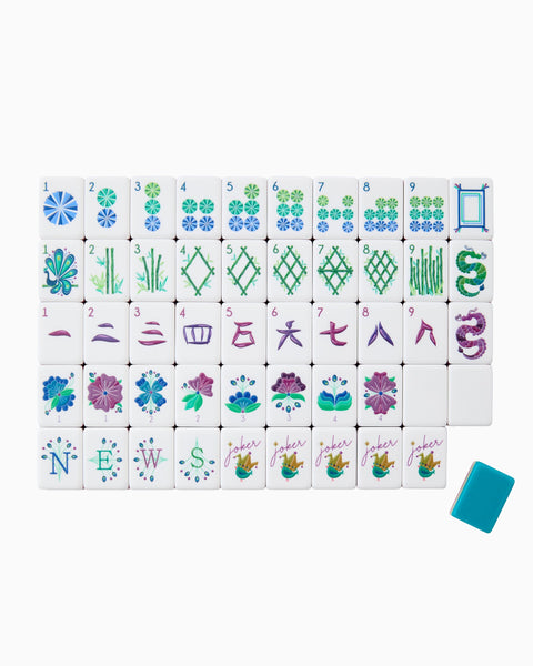 Oh My Mahjong Giftware Oh My Mahjong Lagoon Mahjong Tiles