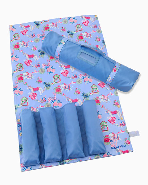 Oh My Mahjong Giftware Oh My Mahjong Light Blue Rack Storage Bag