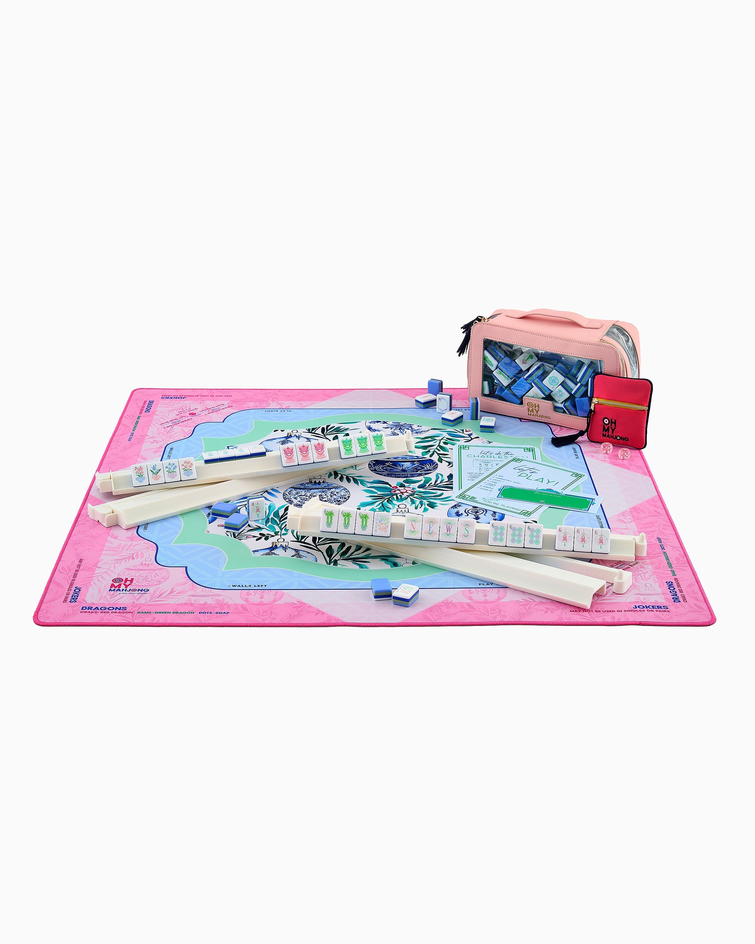 Oh My Mahjong Giftware Oh My Mahjong Merriment Mat in Tube