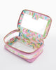 Oh My Mahjong Giftware Oh My Mahjong Metallic Light Pink Tile Storage Bag