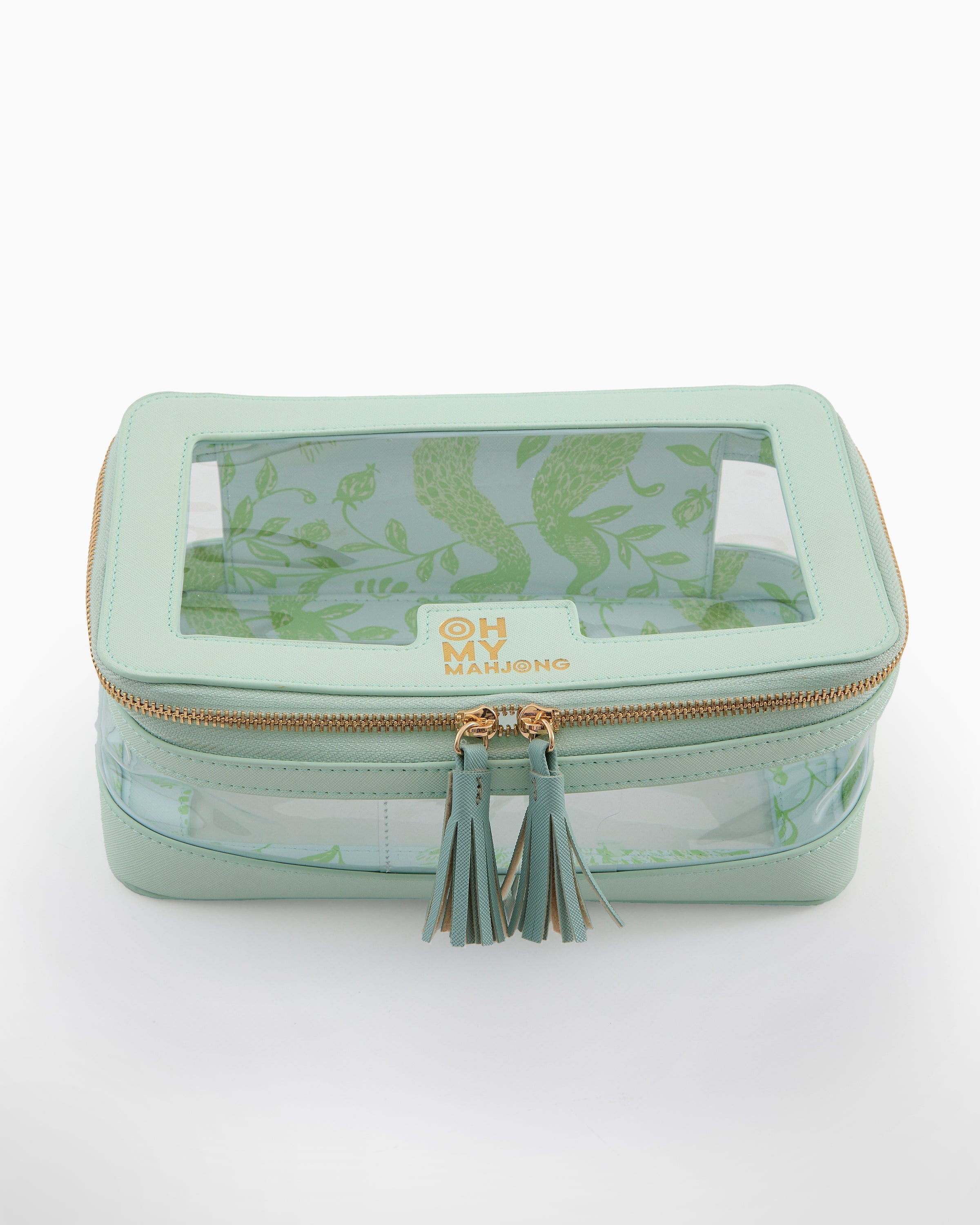 Oh My Mahjong Giftware Oh My Mahjong Mint Tile Storage Bag