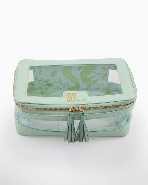 Oh My Mahjong Giftware Oh My Mahjong Mint Tile Storage Bag