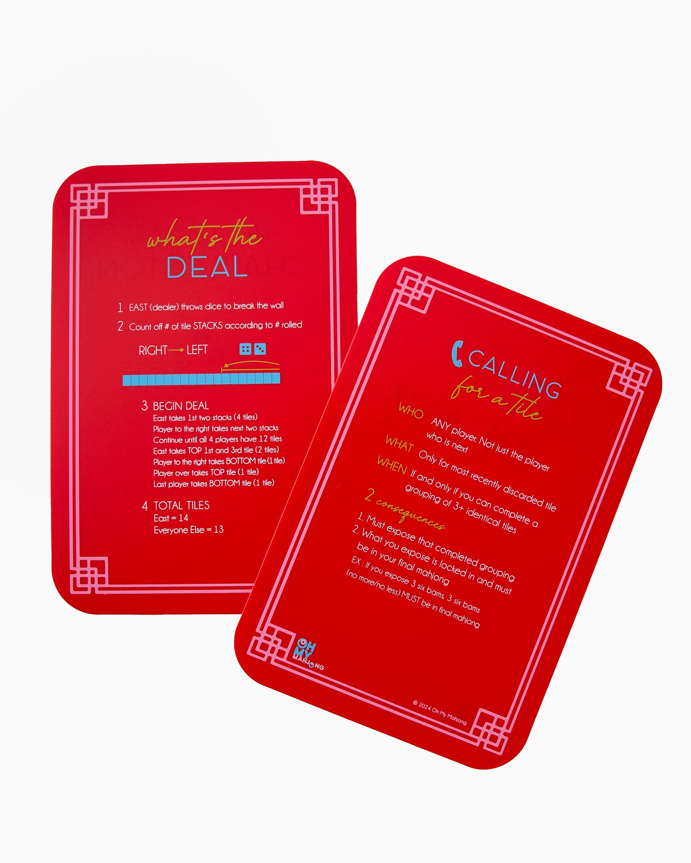 Oh My Mahjong Giftware Oh My Mahjong Nantucket Starter Kit