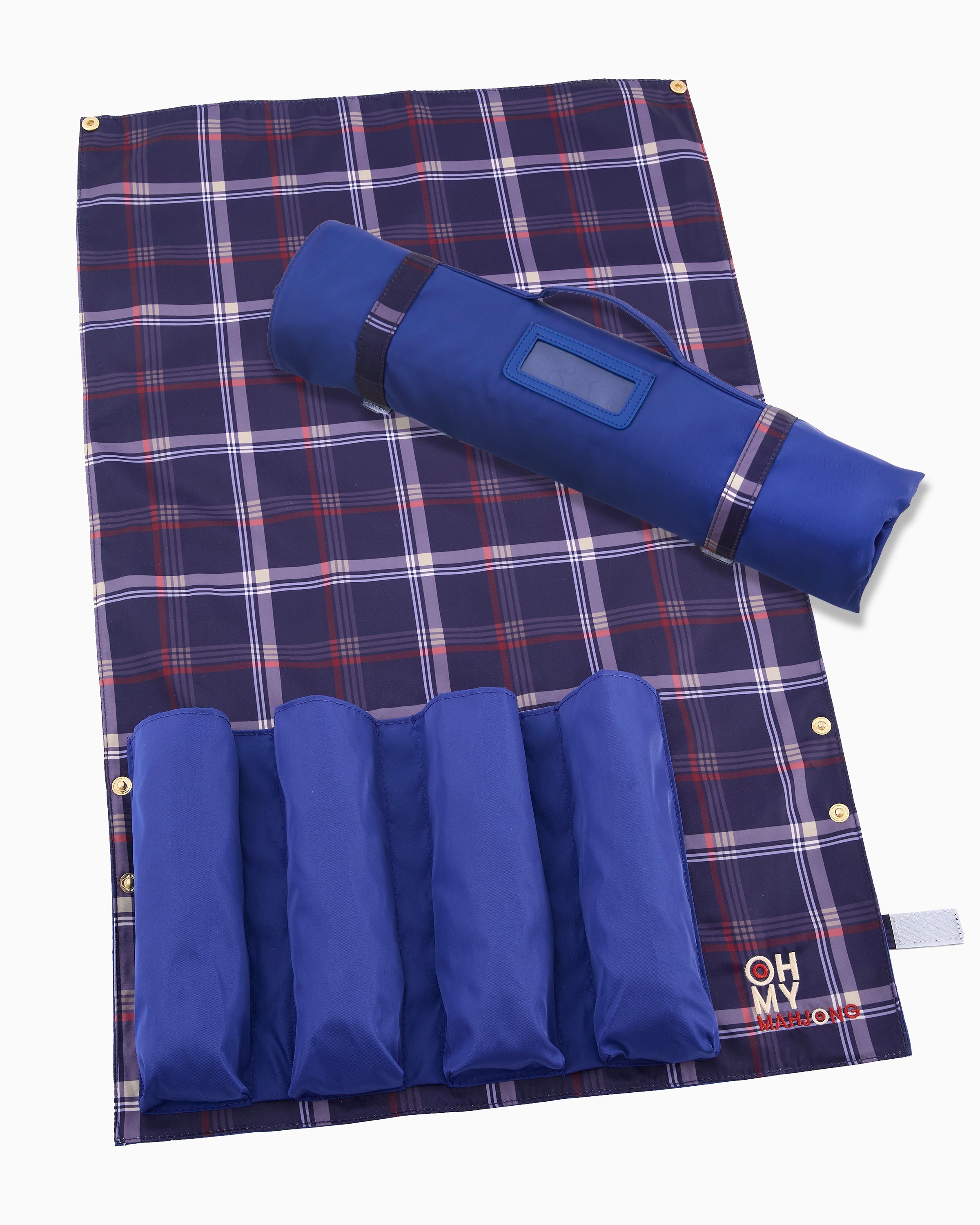 Oh My Mahjong Giftware Oh My Mahjong Navy Rack Storage Bag