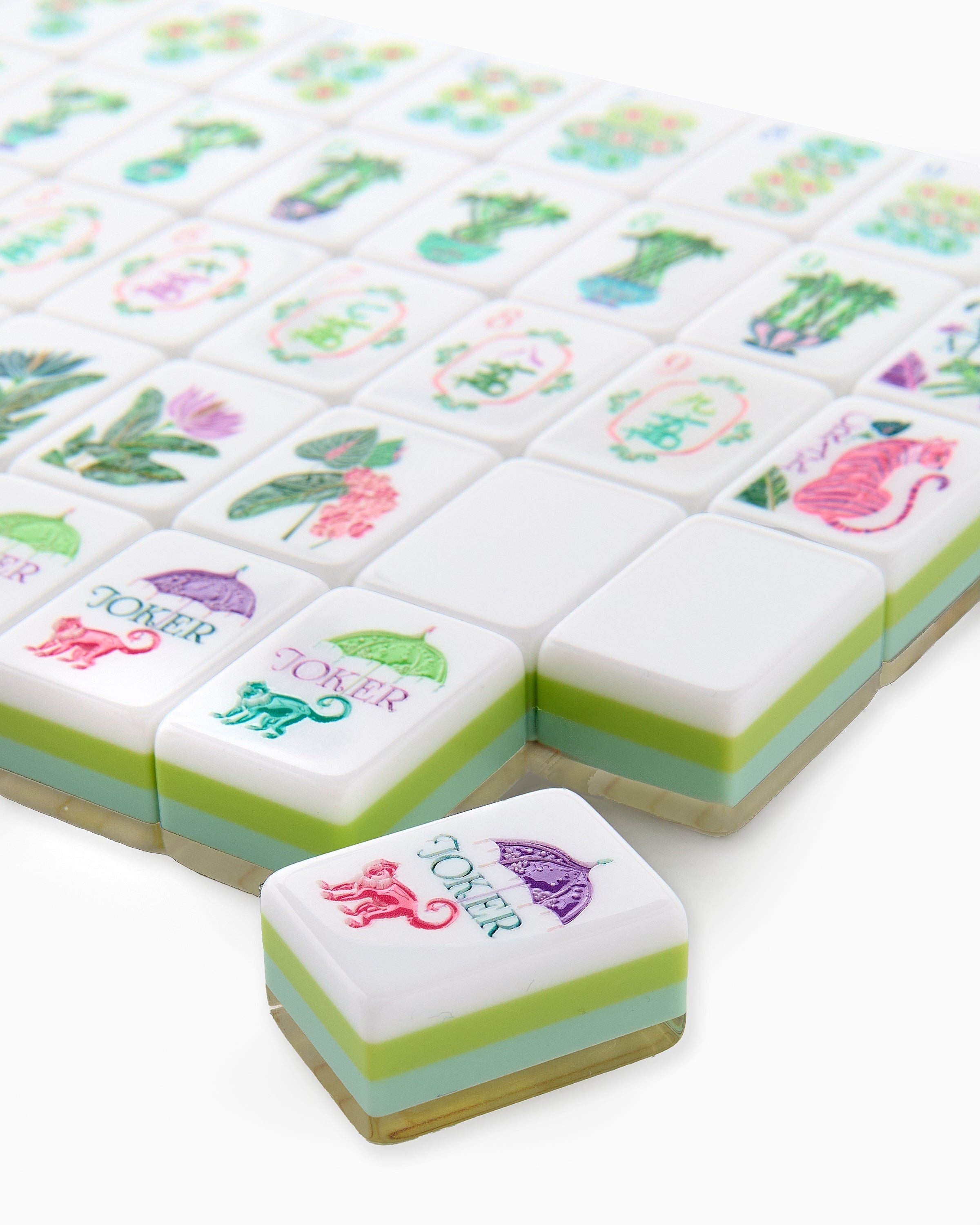 Oh My Mahjong Giftware Oh My Mahjong Palm Royale Mahjong Tiles