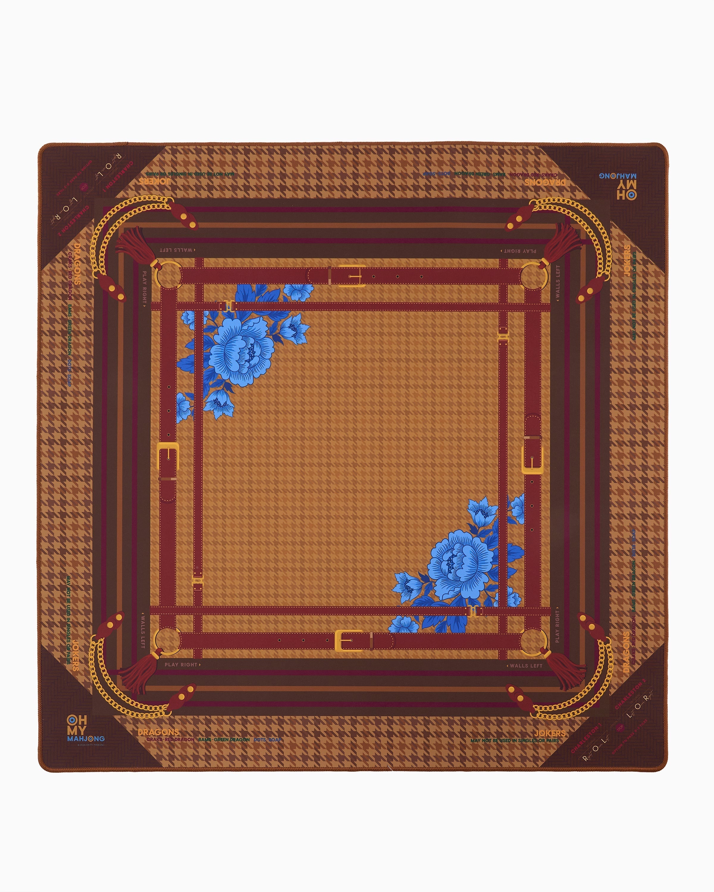 Oh My Mahjong Giftware Oh My Mahjong Palomino Mat in Tube