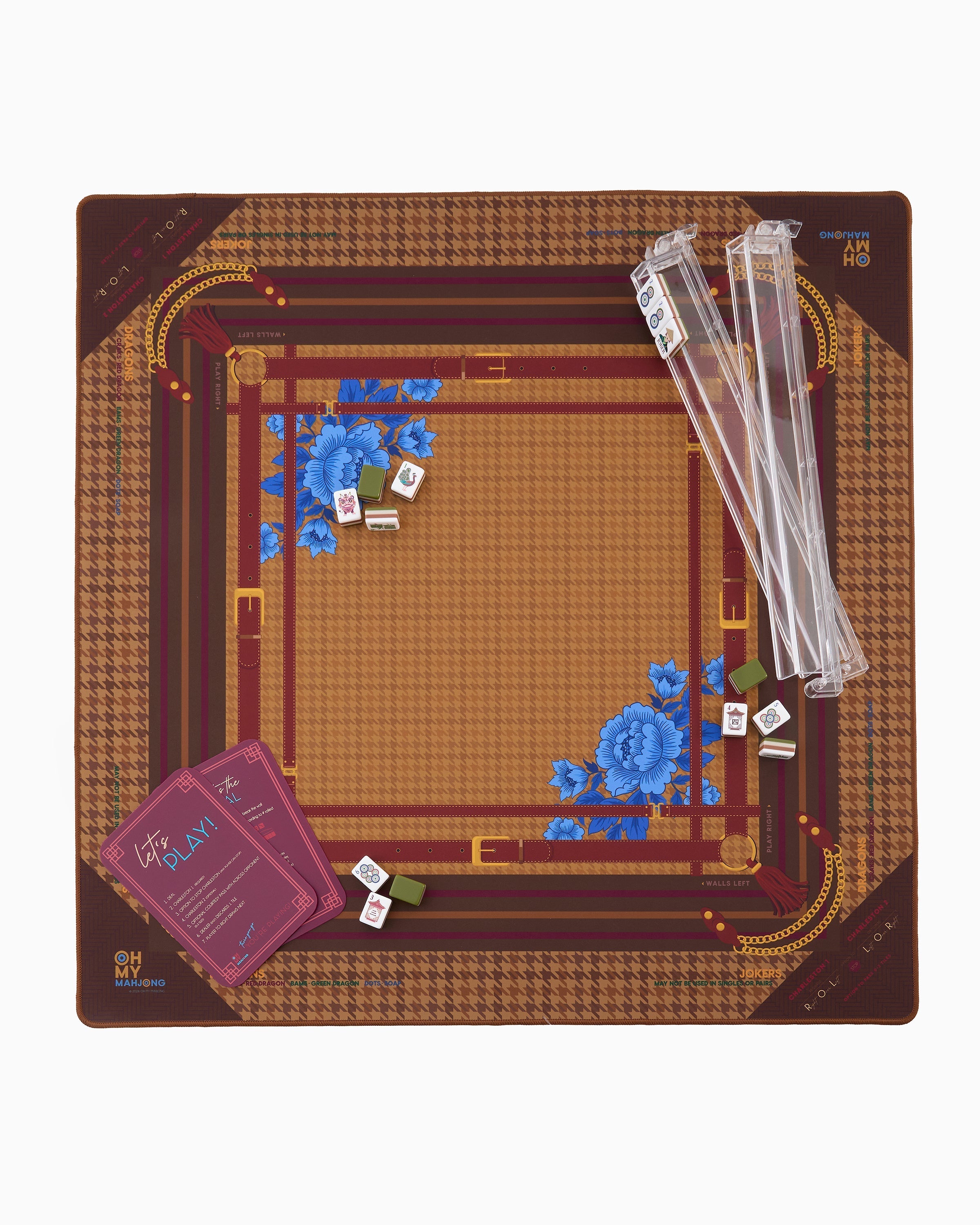 Oh My Mahjong Giftware Oh My Mahjong Palomino Mat in Tube