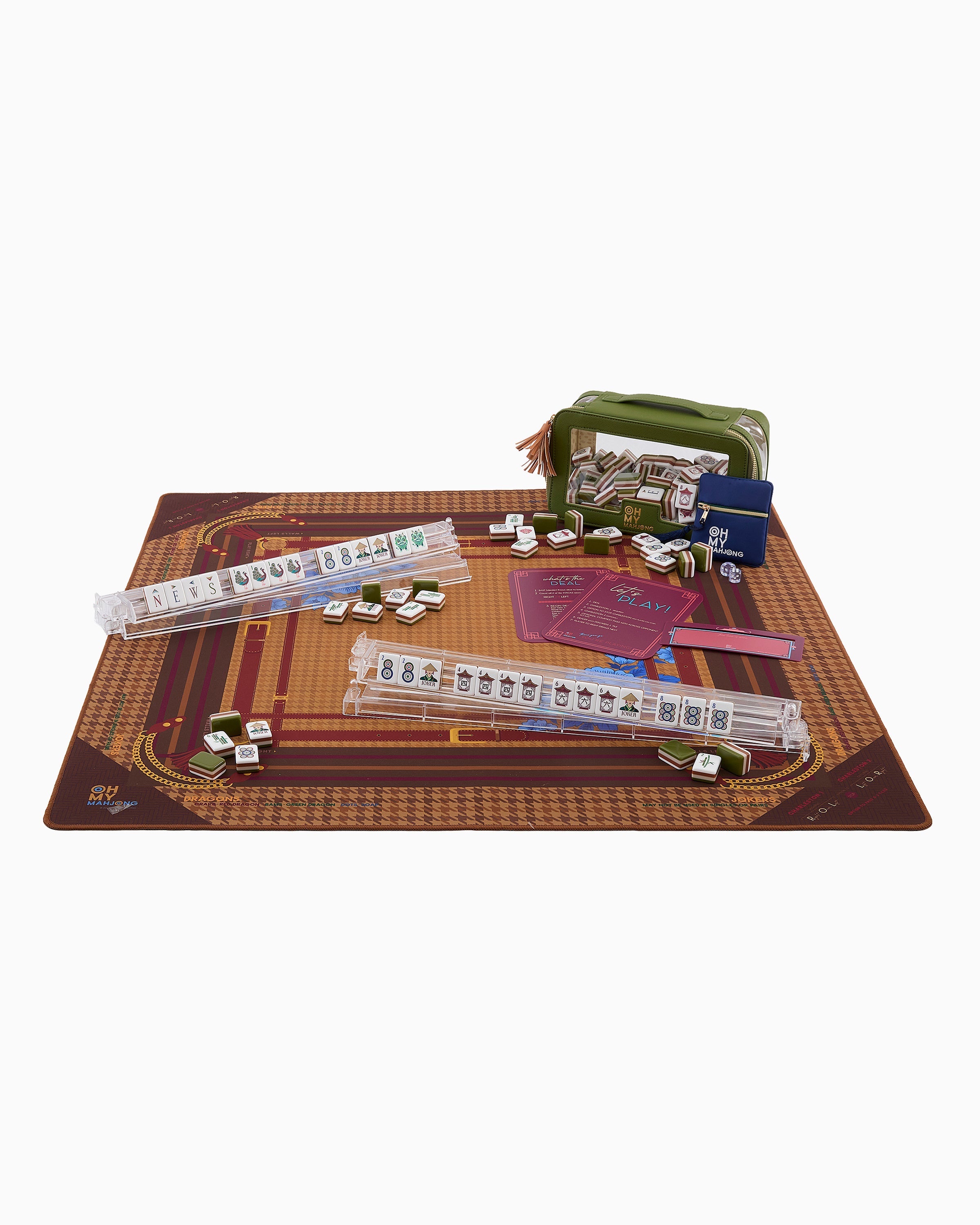 Oh My Mahjong Giftware Oh My Mahjong Palomino Mat in Tube