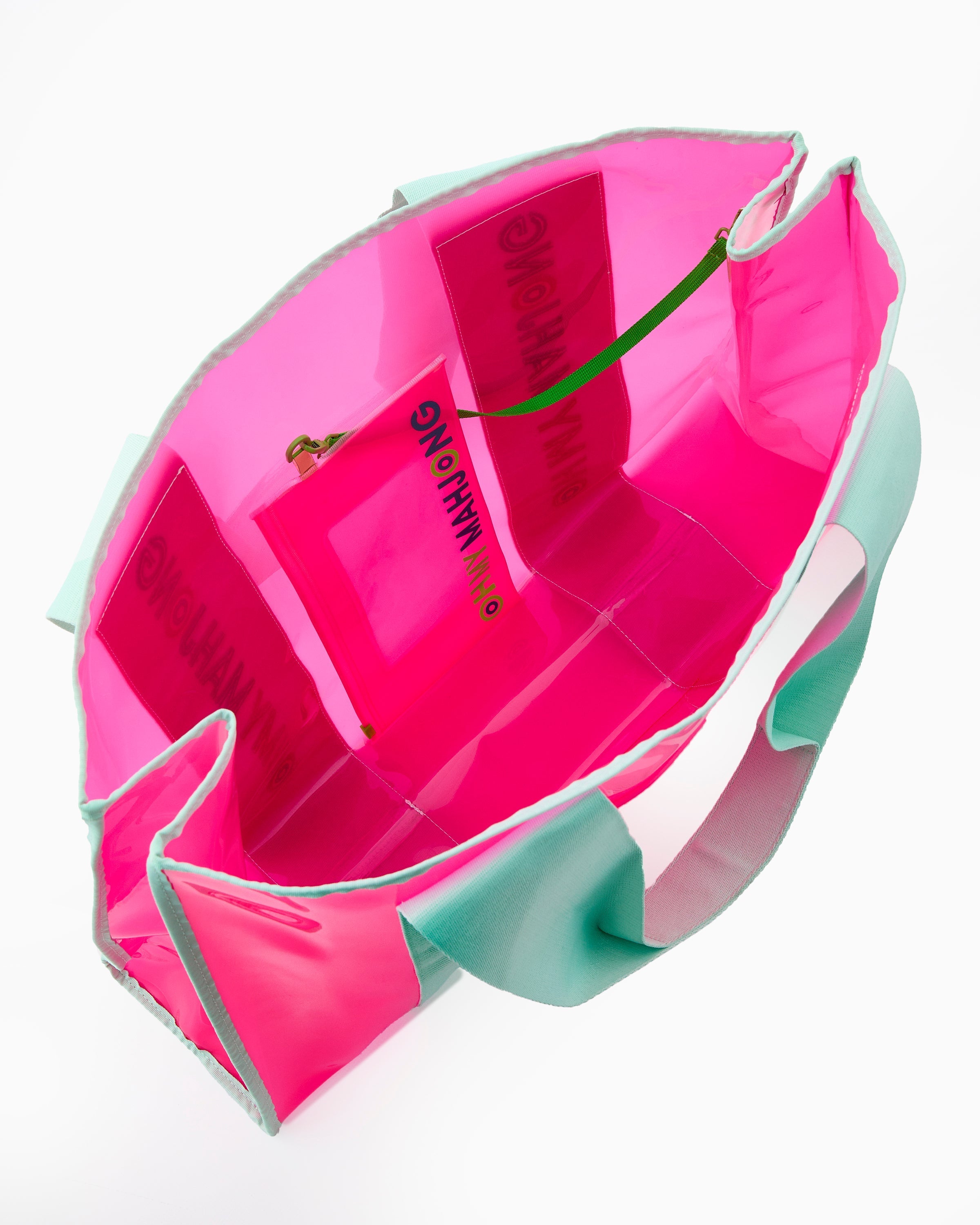 Oh My Mahjong Giftware Oh My Mahjong Pink Beach Bag
