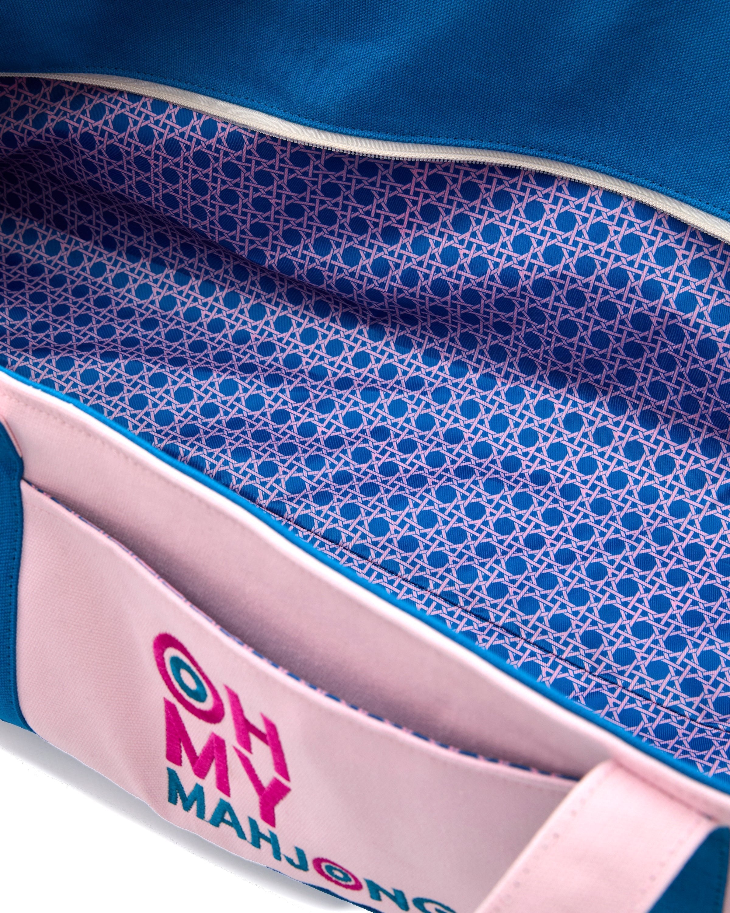 Oh My Mahjong Giftware Oh My Mahjong Pink Mat Storage Bag