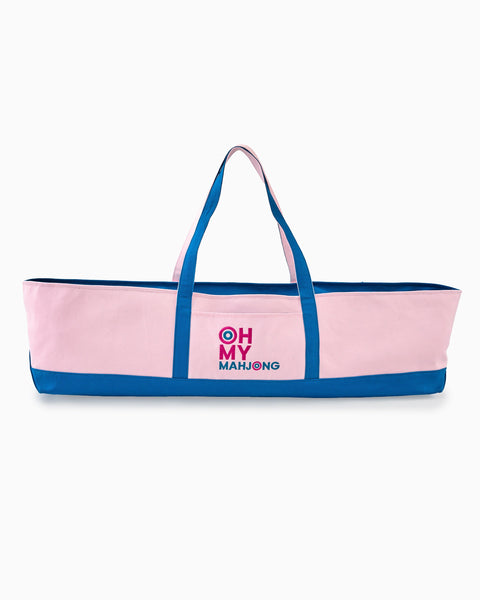Oh My Mahjong Giftware Oh My Mahjong Pink Mat Storage Bag