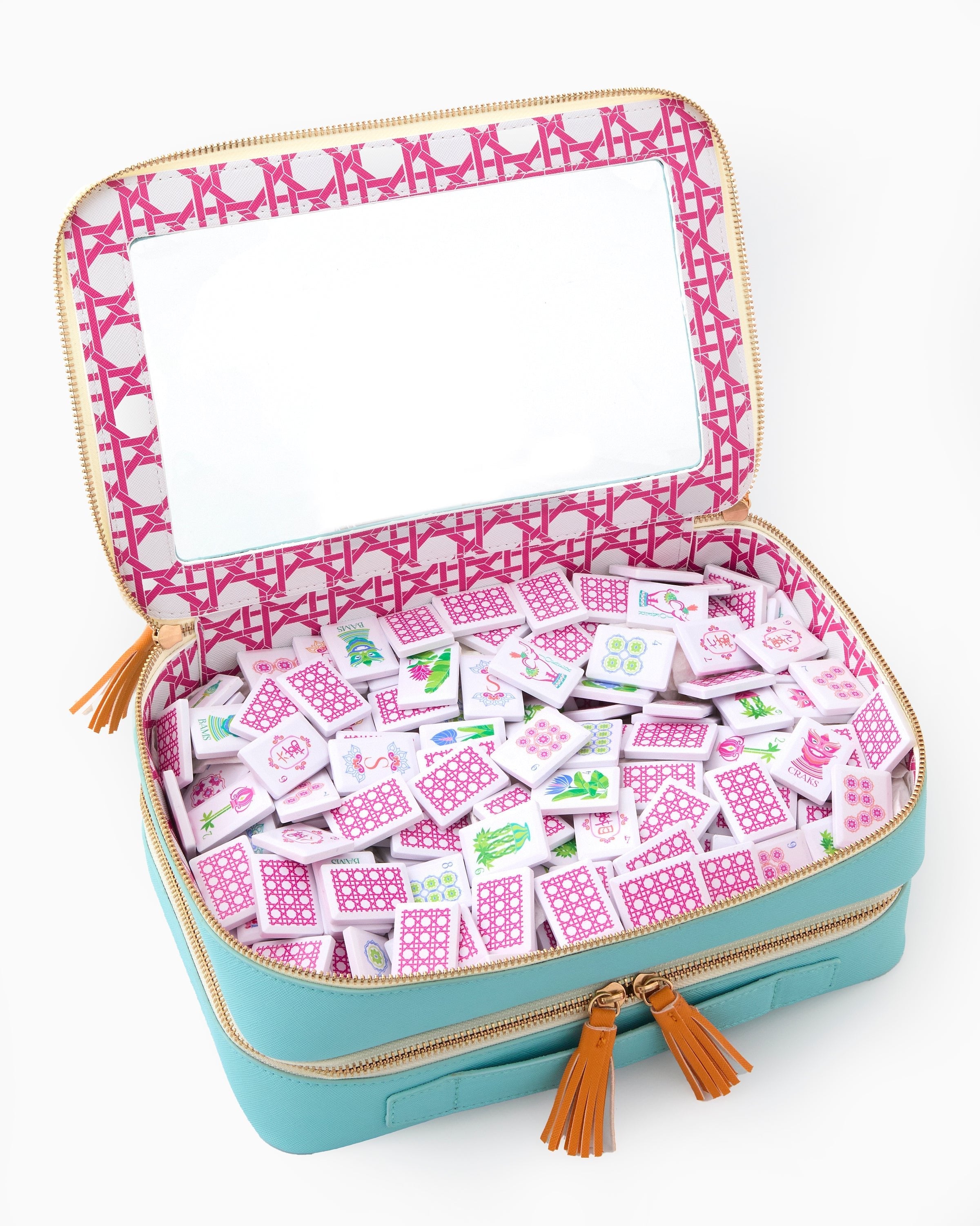 Oh My Mahjong Giftware Oh My Mahjong Poppy Debutante Tile Set