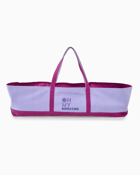 Oh My Mahjong Giftware Oh My Mahjong Purple Mat Storage Bag