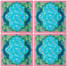Oh My Mahjong Giftware Oh My Mahjong Serengeti Mat w/ Tube
