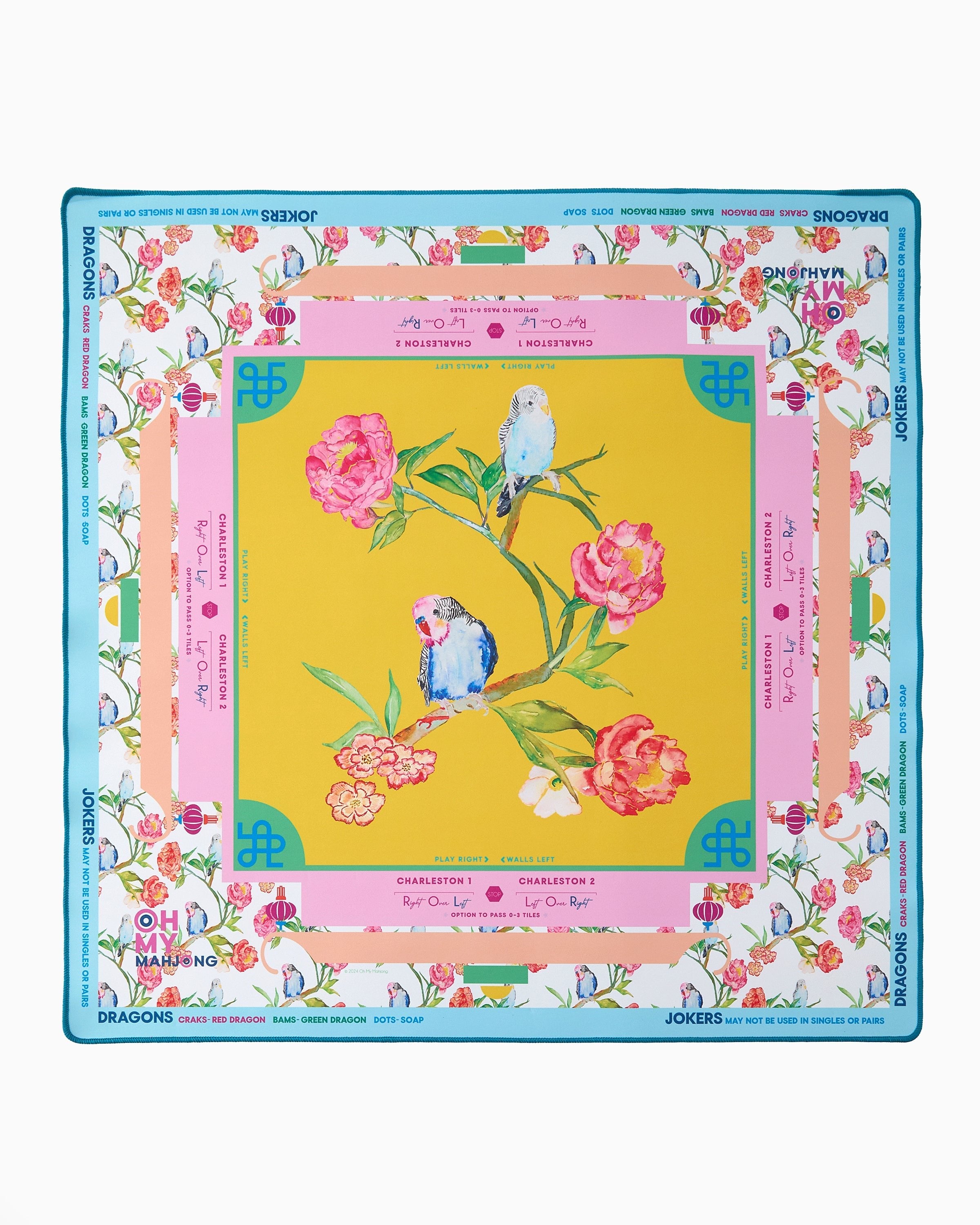 Oh My Mahjong Giftware Oh My Mahjong Spring Fling Mat in Tube