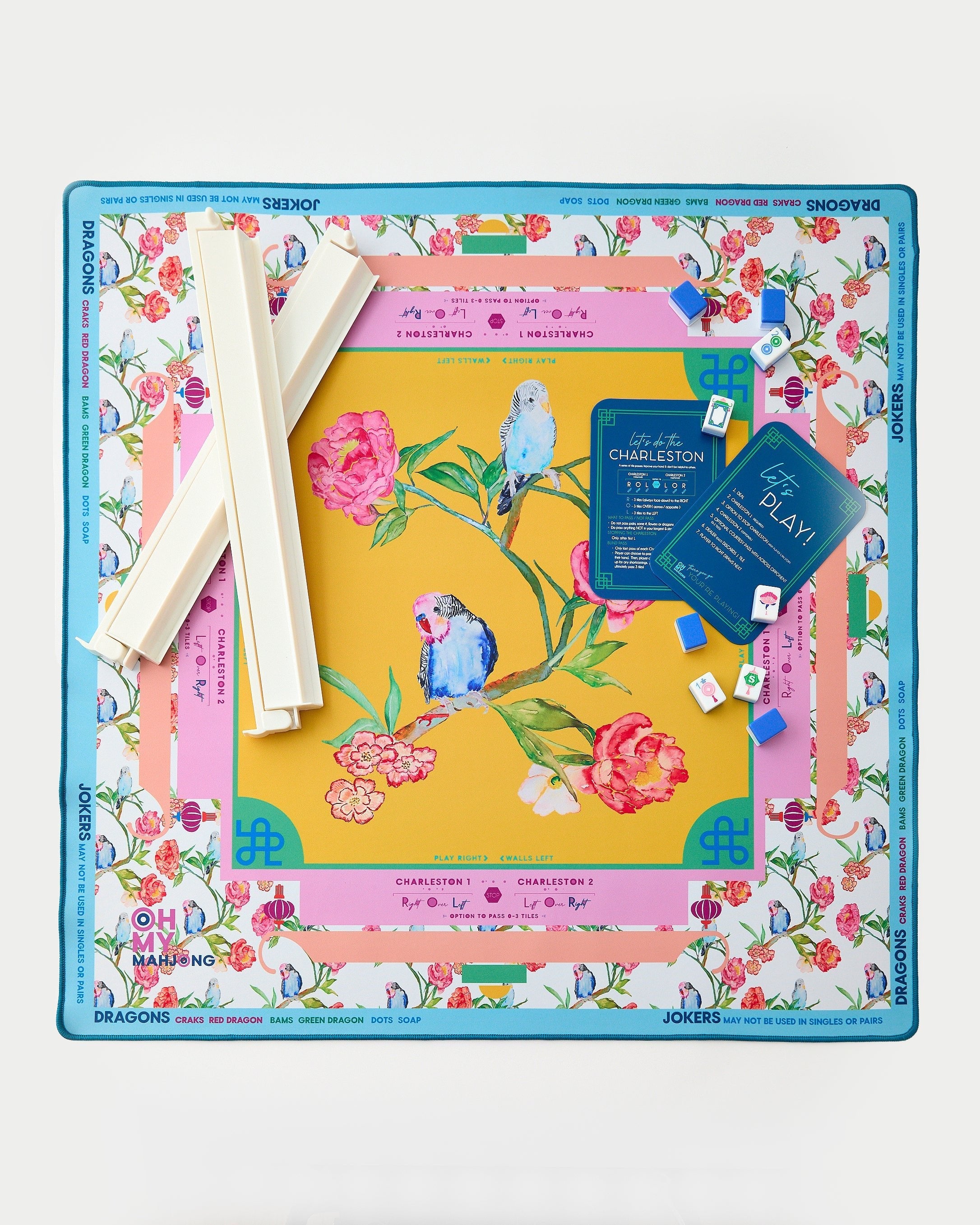 Oh My Mahjong Giftware Oh My Mahjong Spring Fling Mat in Tube