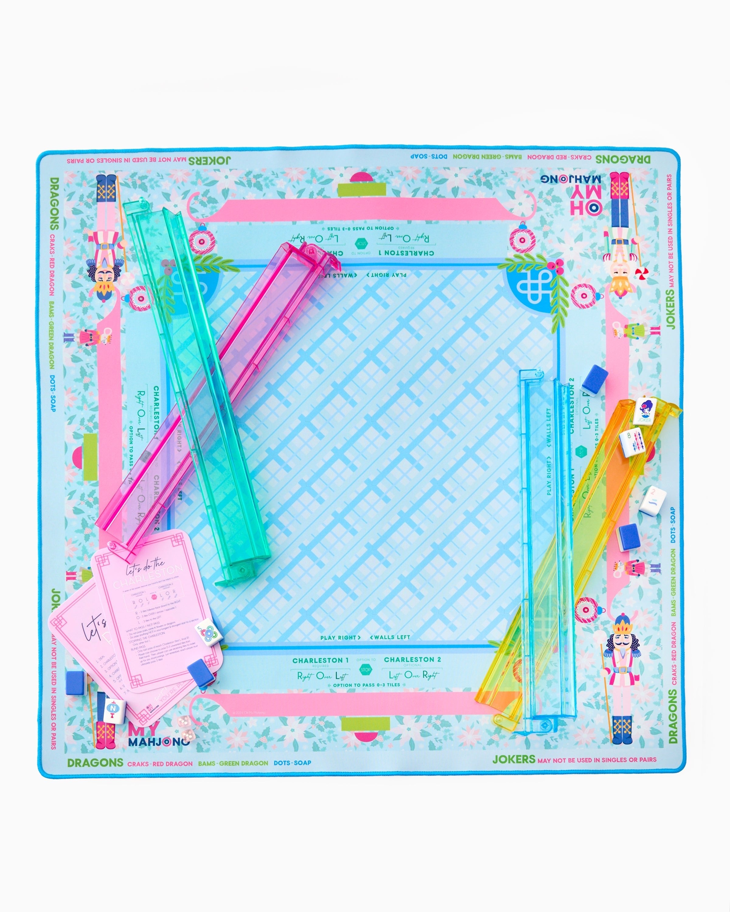 Oh My Mahjong Giftware Oh My Mahjong Sugarplum Mat - RETIRING SOON