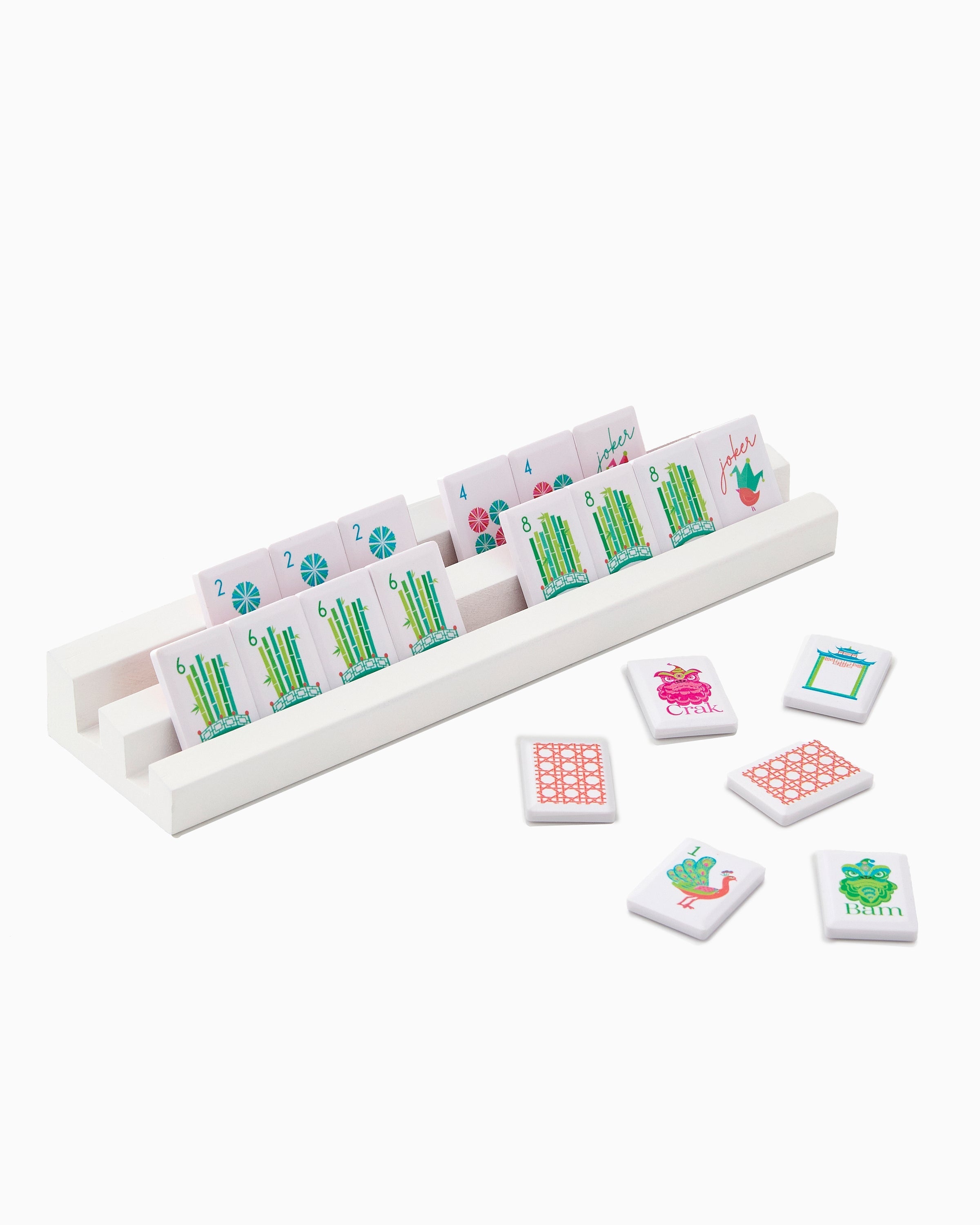 Oh My Mahjong Giftware Oh My Mahjong Sunburst Debutante Tile Set