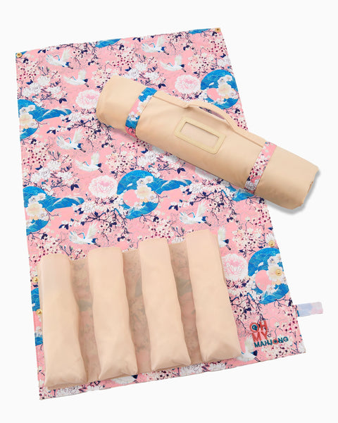 Oh My Mahjong Giftware Oh My Mahjong Tan Rack Storage Bag