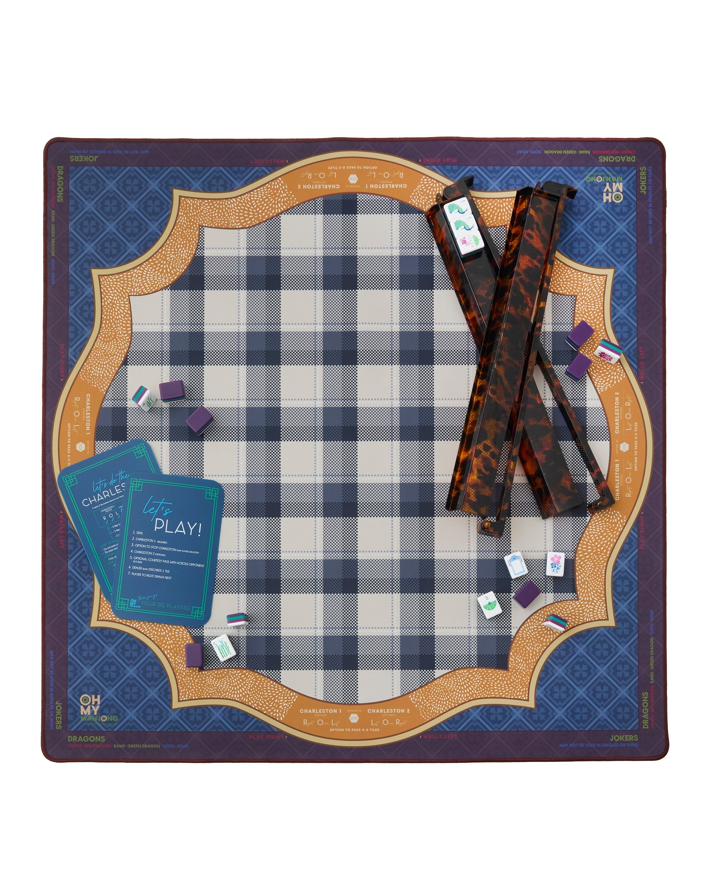 Oh My Mahjong Giftware Oh My Mahjong Vanderbilt Mat in Tube
