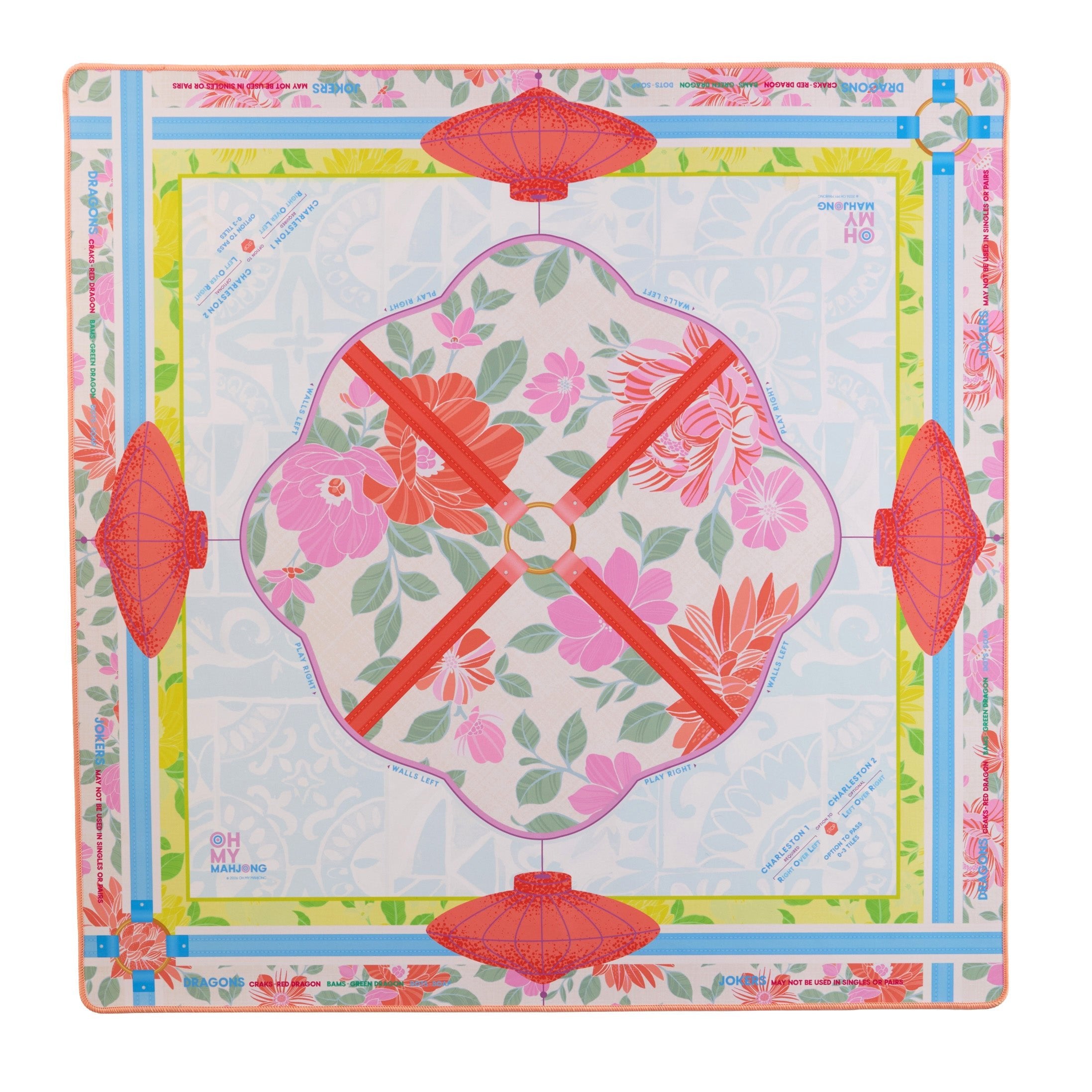 Oh My Mahjong Giftware Oh My Mahjong Vivienne Mat in Tube