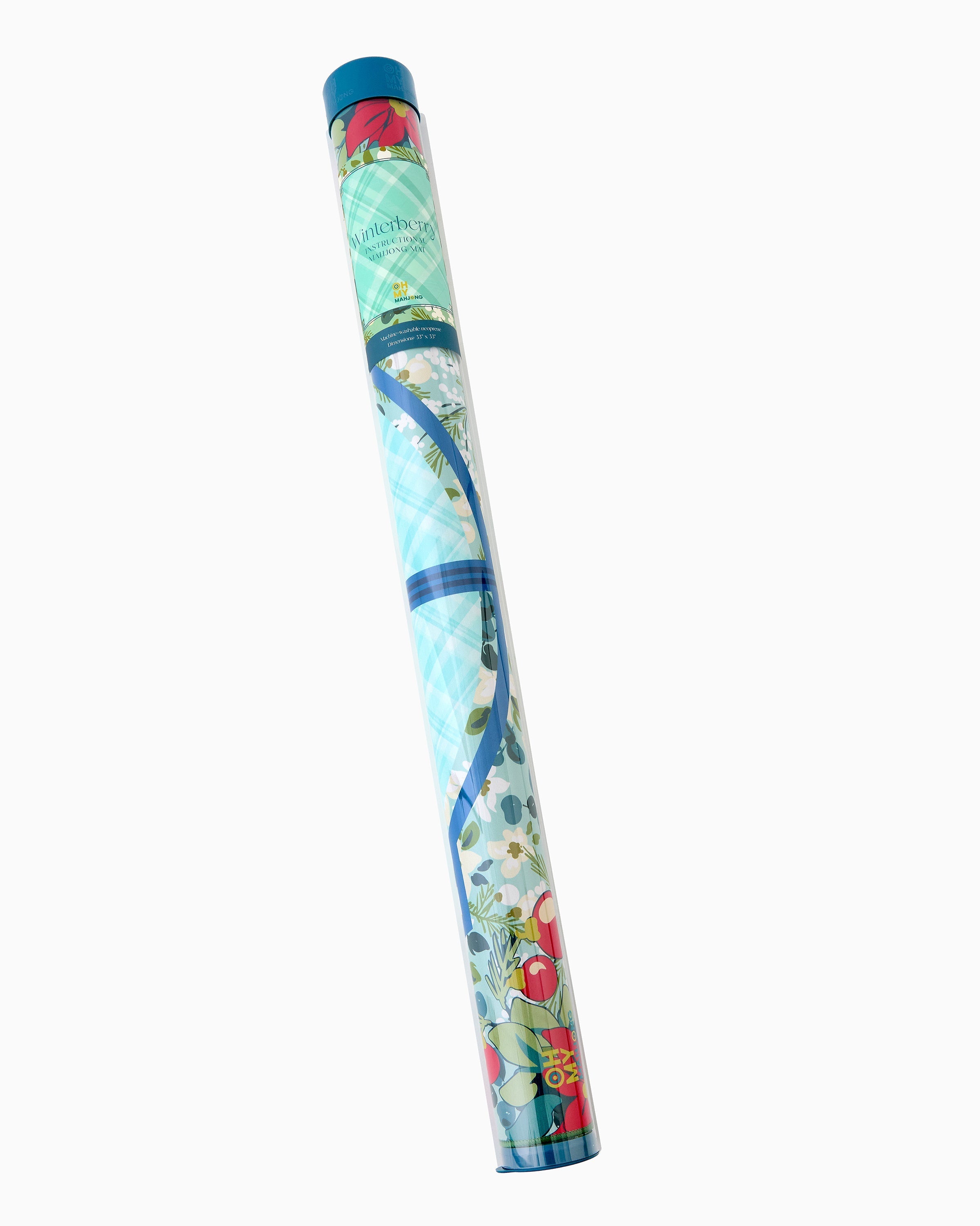 Oh My Mahjong Giftware Oh My Mahjong Winterberry Mat in Tube