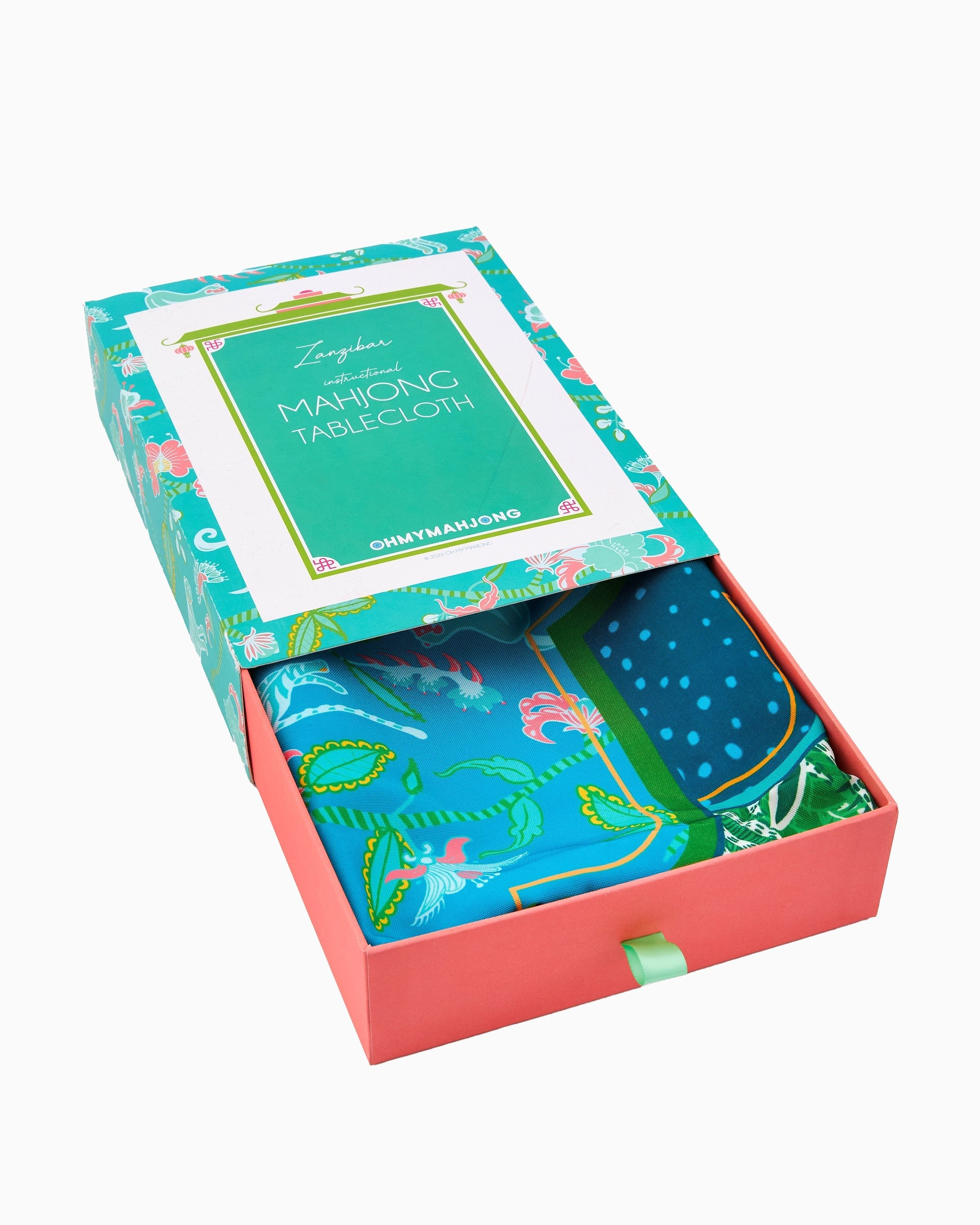 Oh My Mahjong Giftware Oh My Mahjong Zanzibar Tablecloth