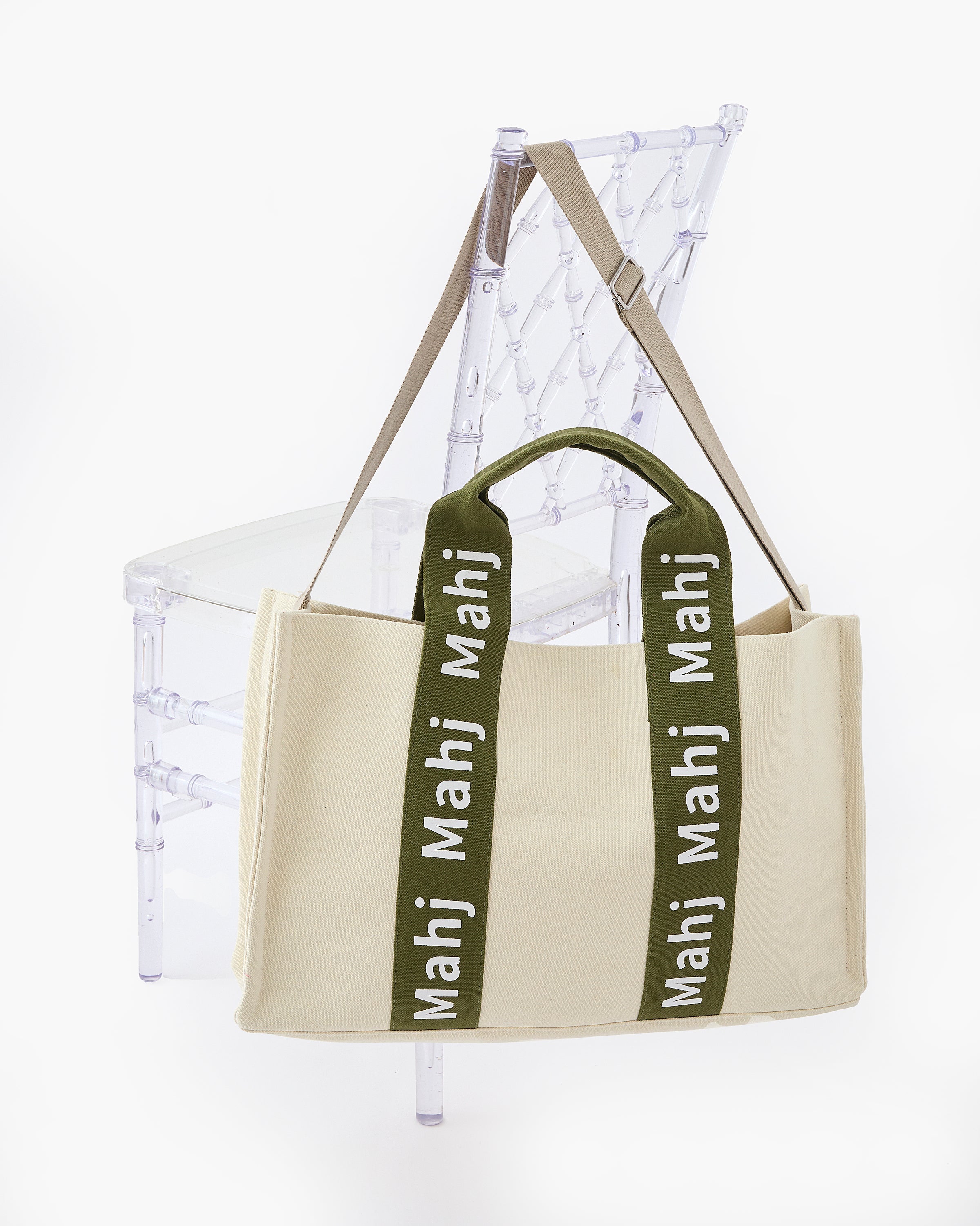 Oh My Mahjong Giftware Olive Mahj It All Bag