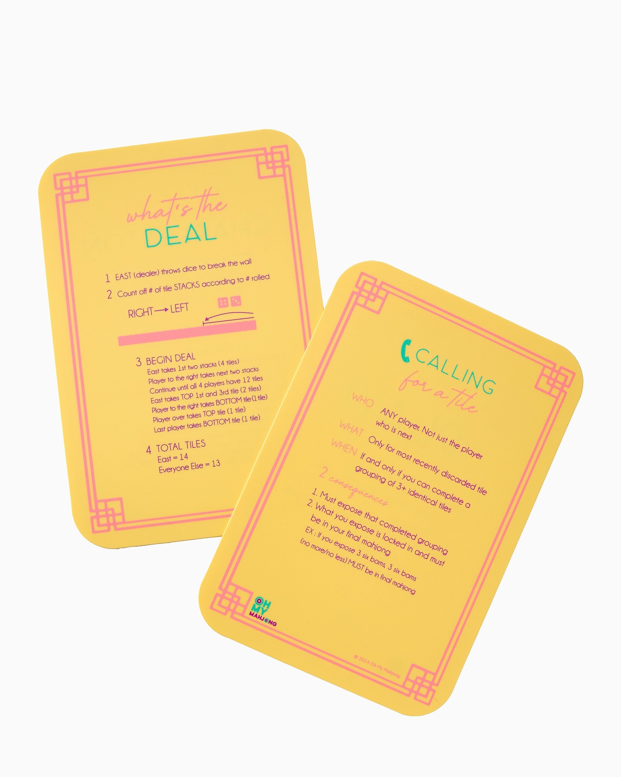 Oh My Mahjong Giftware Sorbet Starter Kit