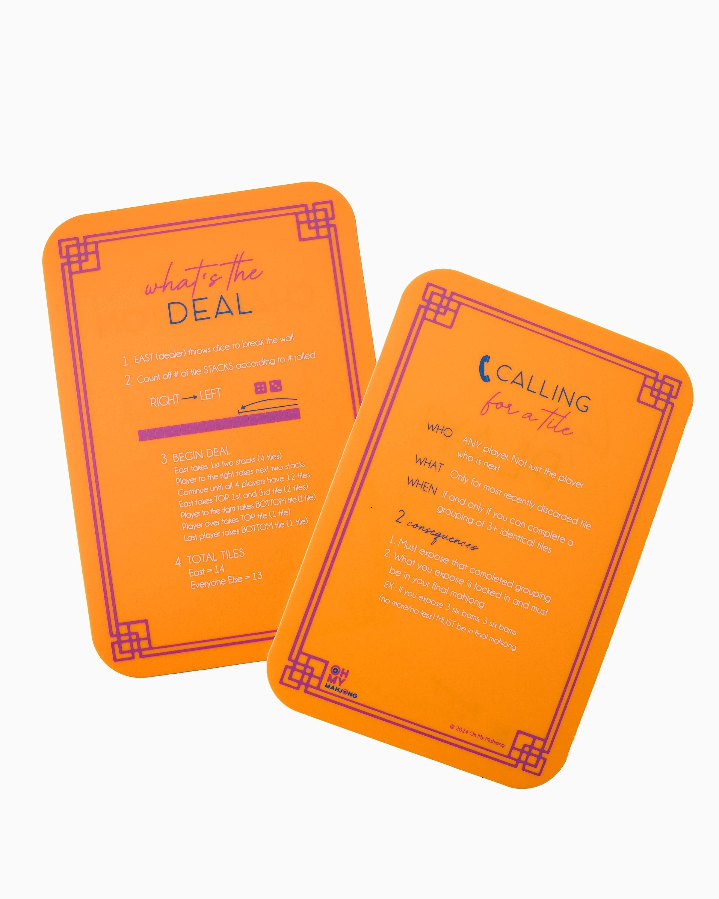 Oh My Mahjong Giftware Sunset Starter