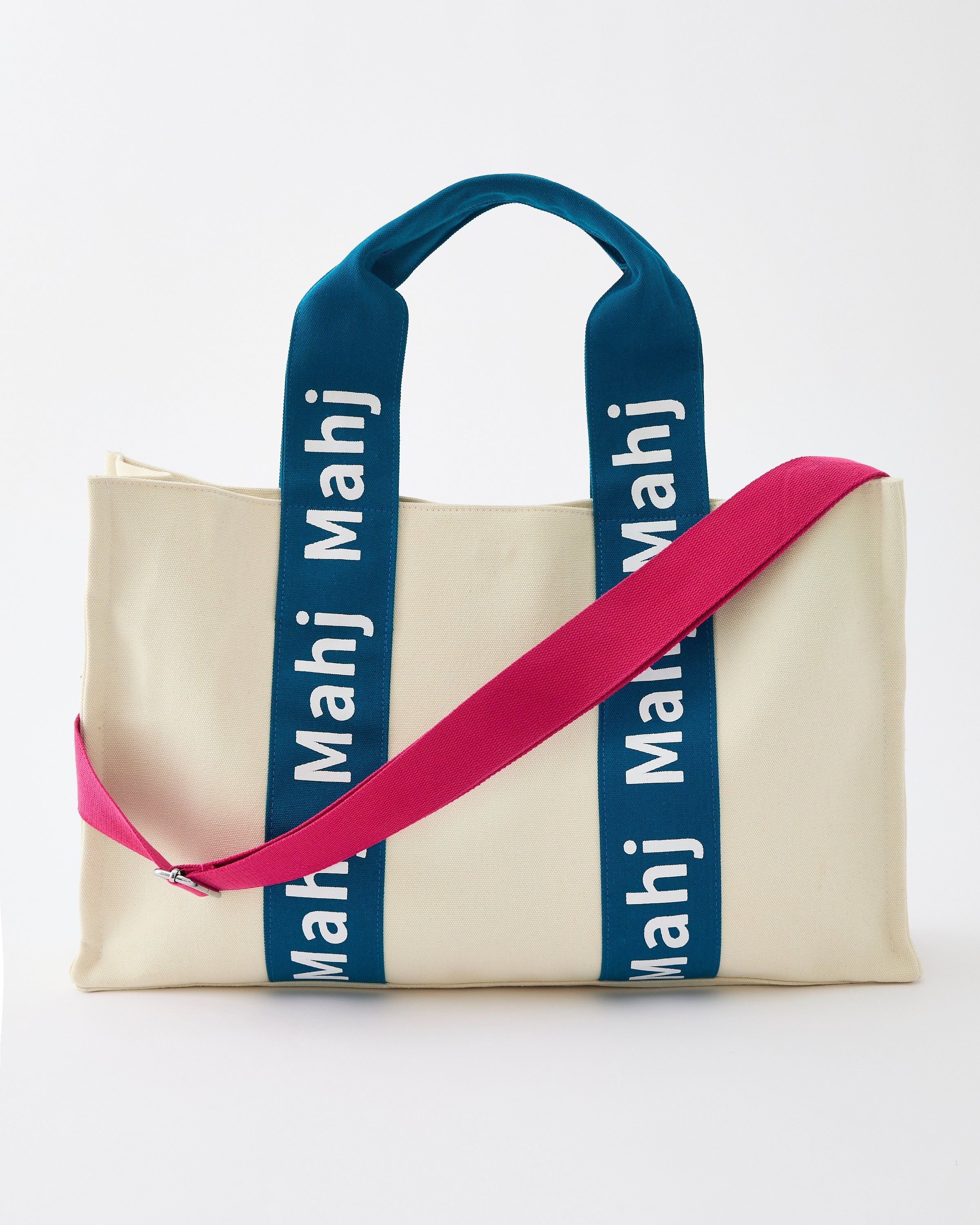 Oh My Mahjong Giftware Teal Mahj it all Bag