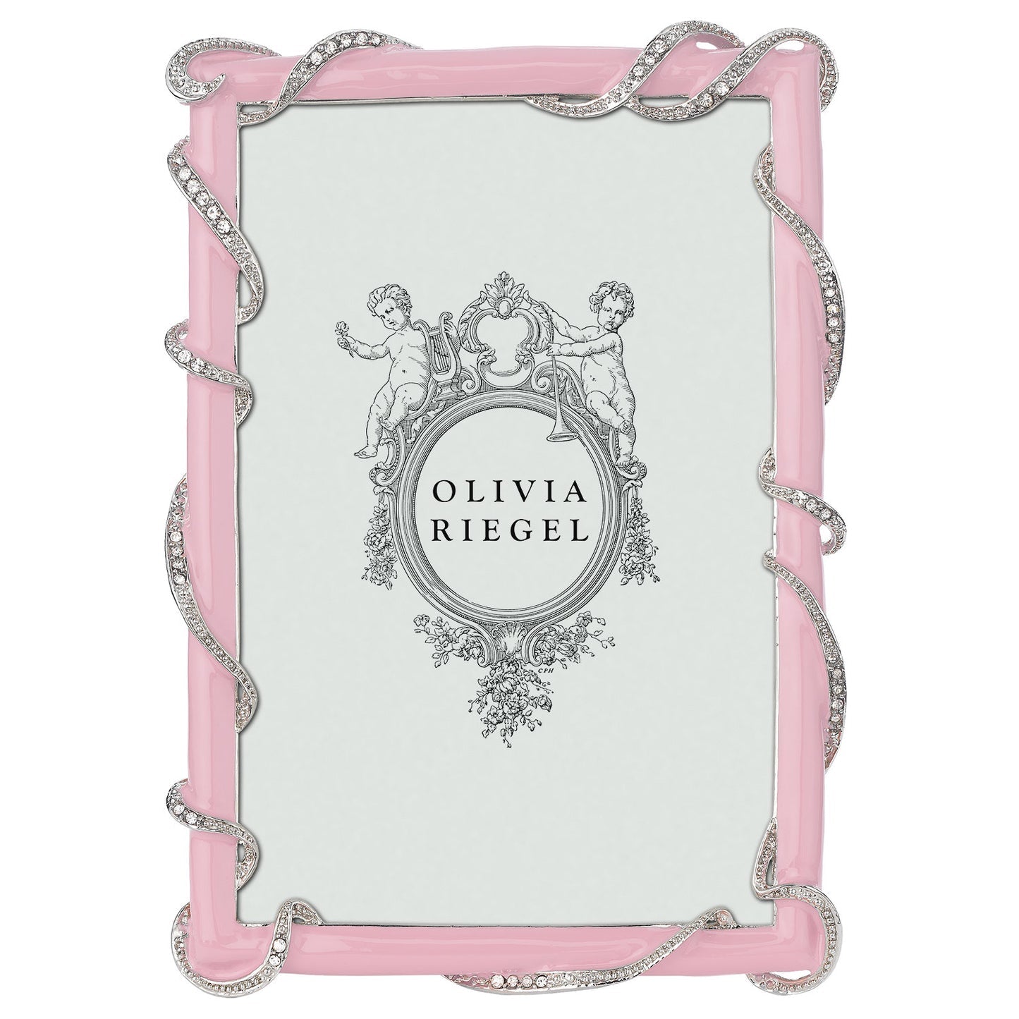 Olivia Riegel Picture Frames Olivia Riegel Baby Pink Harlow 5" X 7" Frame