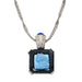 Olivia Riegel Jewelry Olivia Riegel Blue Venetian Glass Intaglio Pendant Necklace