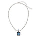 Olivia Riegel Jewelry Olivia Riegel Blue Venetian Glass Intaglio Pendant Necklace
