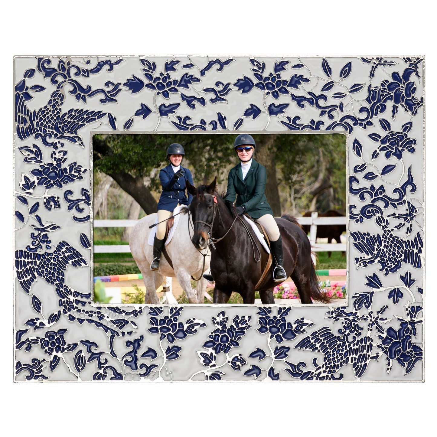Olivia Riegel Picture Frames Olivia Riegel Blue & White Imperial Phoenix Frame Blue 4" x 6"